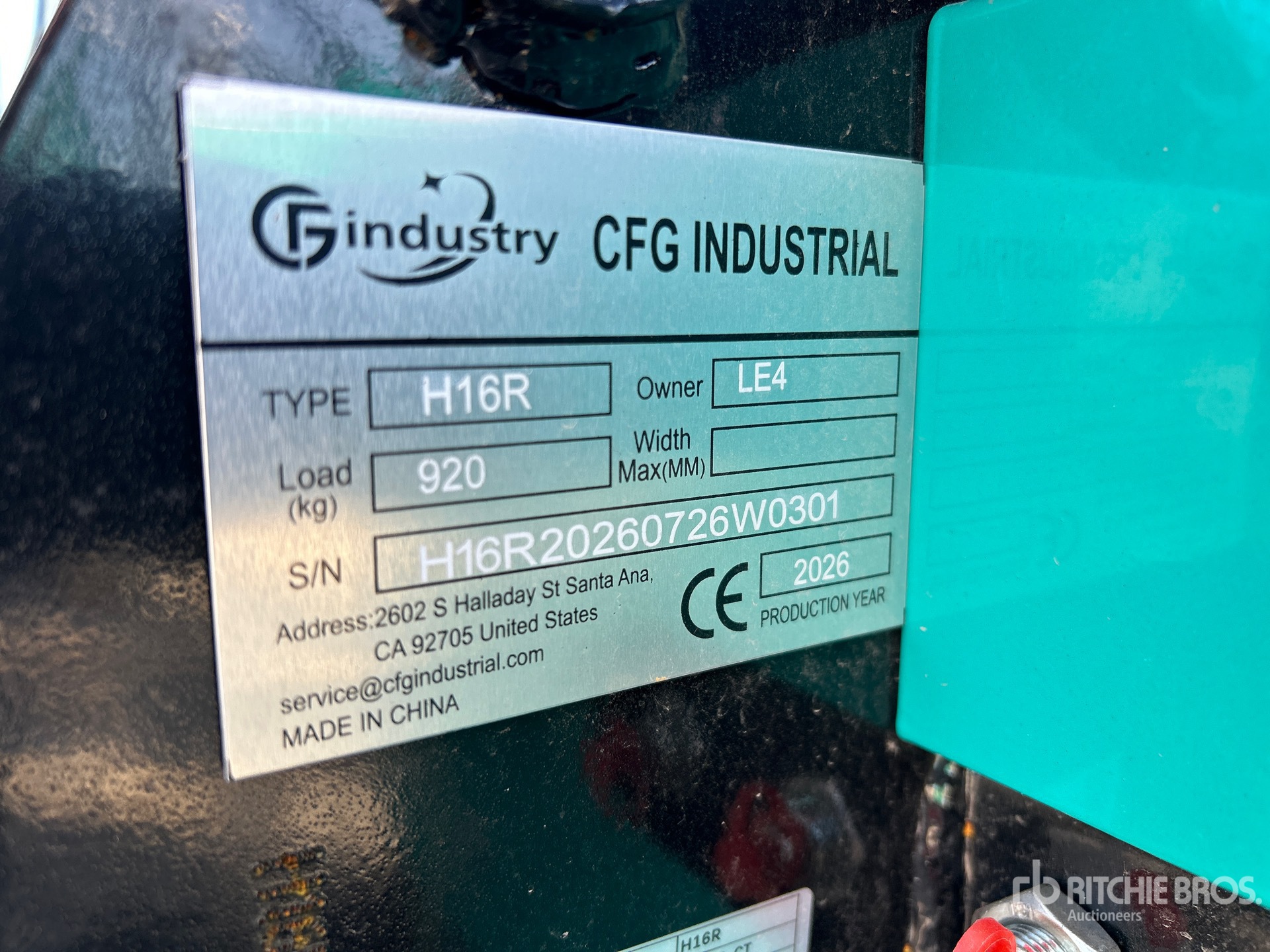 2026 CFG H16R