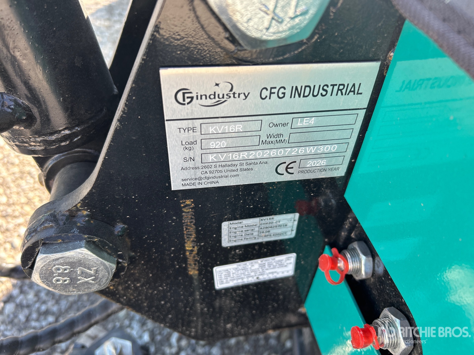 2026 CFG KV16R