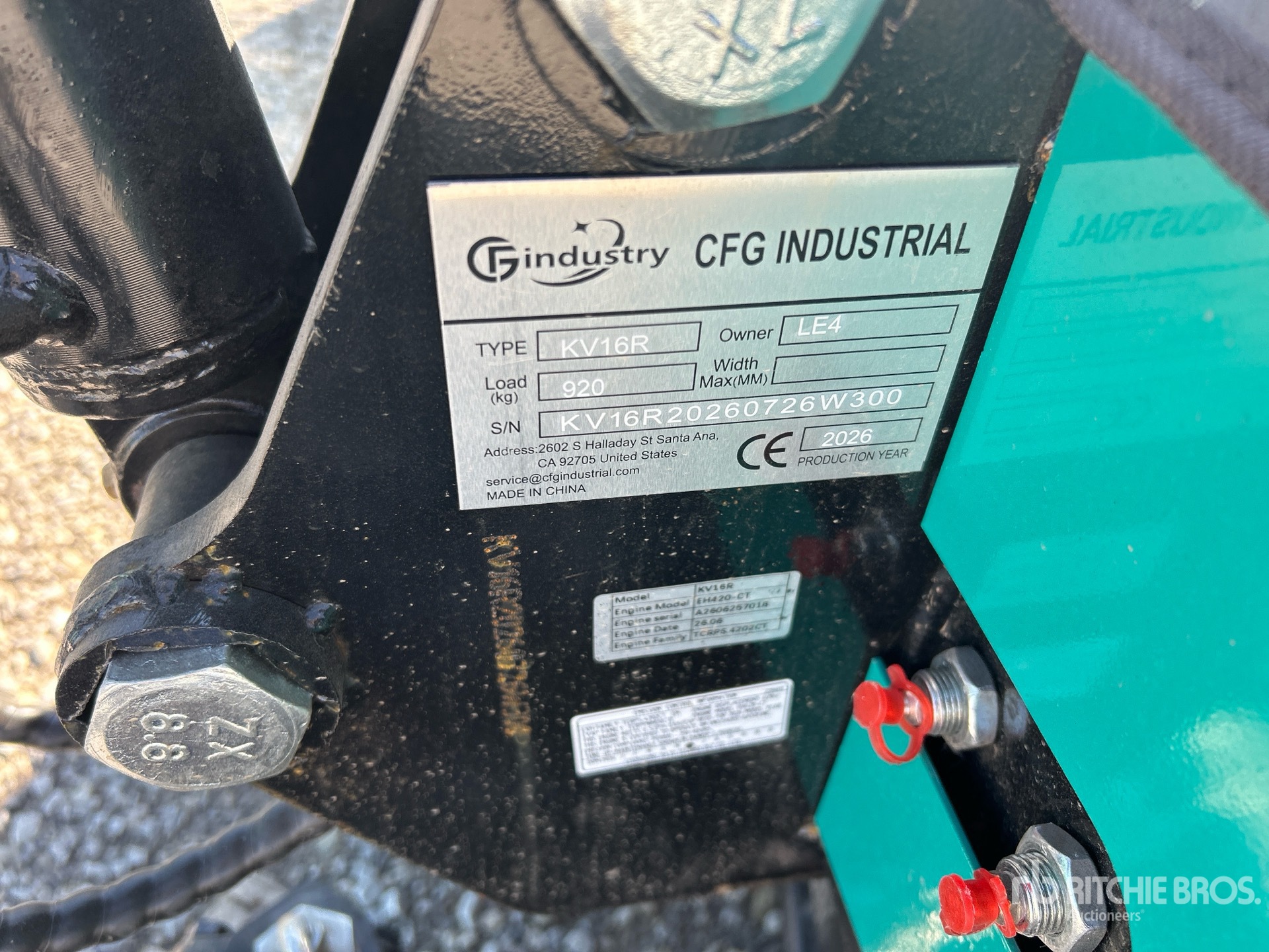 2026 CFG KV16R
