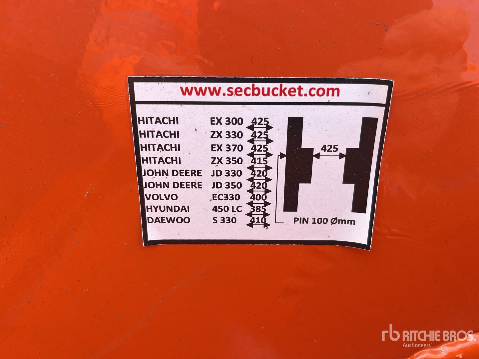 2026 SEC 72 IN SKELETON - FITS HITACHI Z ...