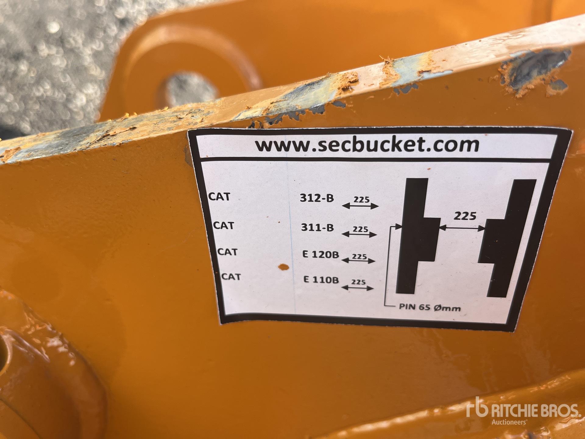 2026 SEC 68 IN DITCHING - FITS CAT 312 ( ...