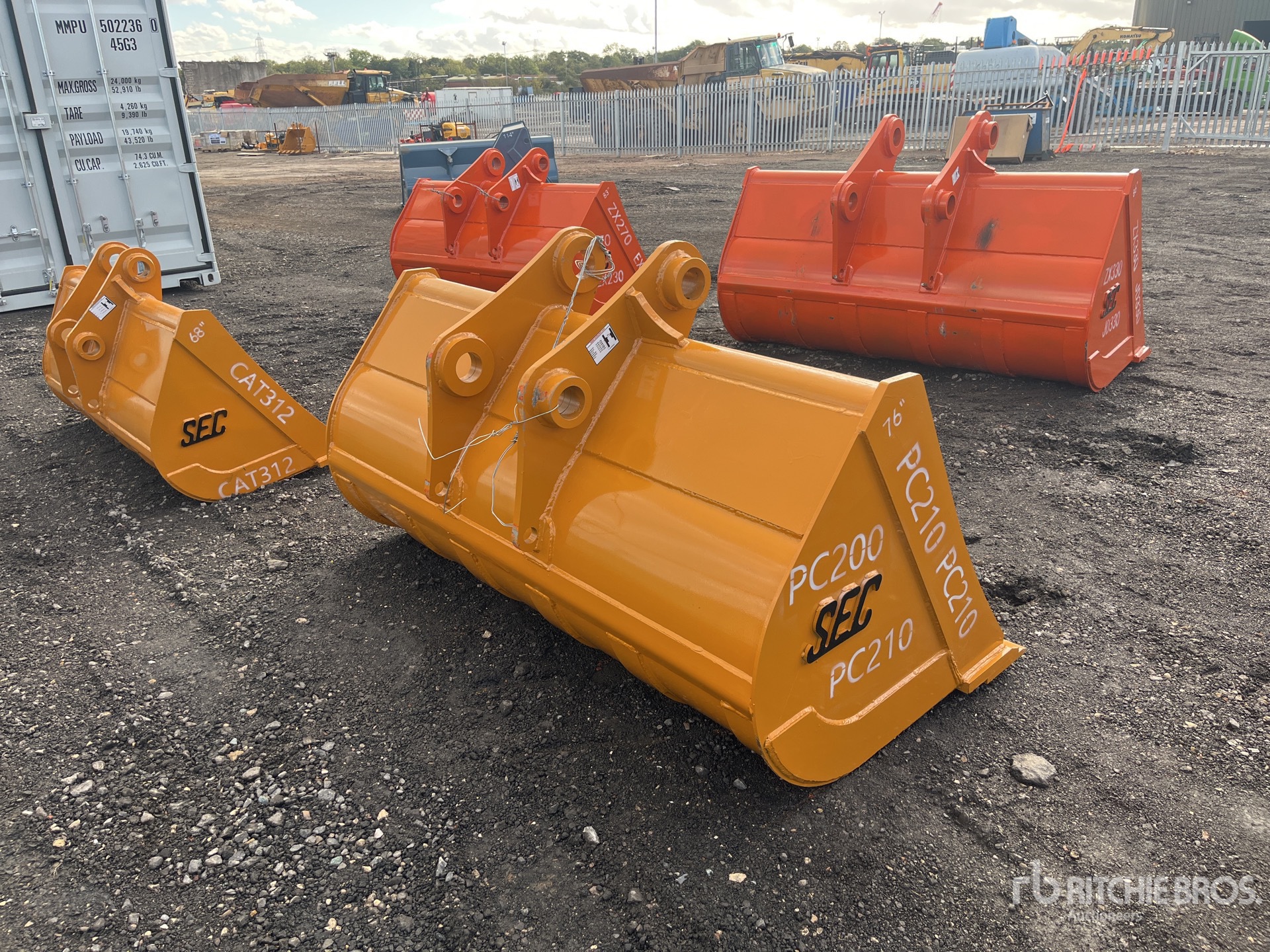 2026 SEC 76 IN DITCHING - FITS KOMATSU P ...