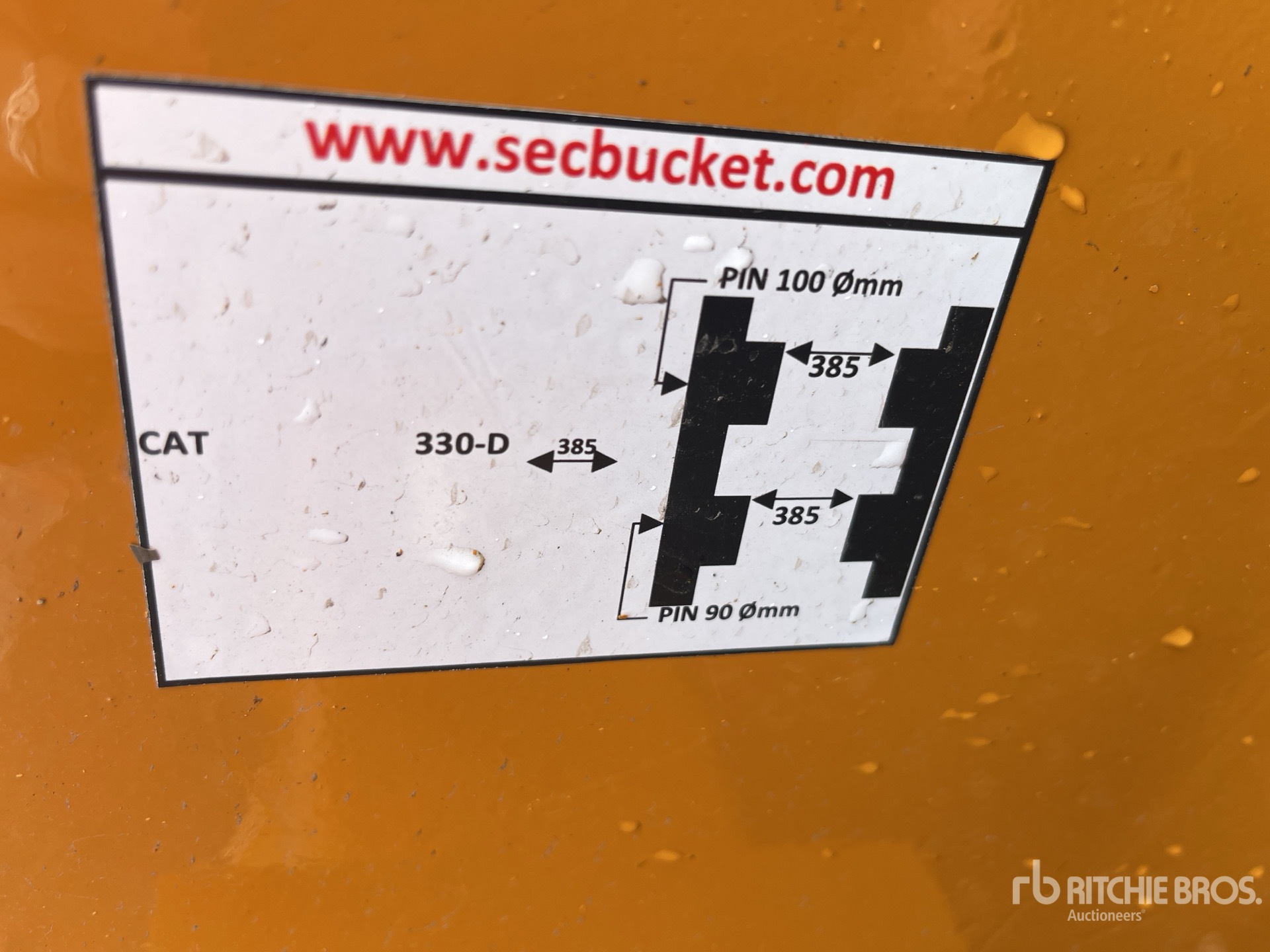 2026 SEC 72 IN - FITS CAT 330D (UNUSED)