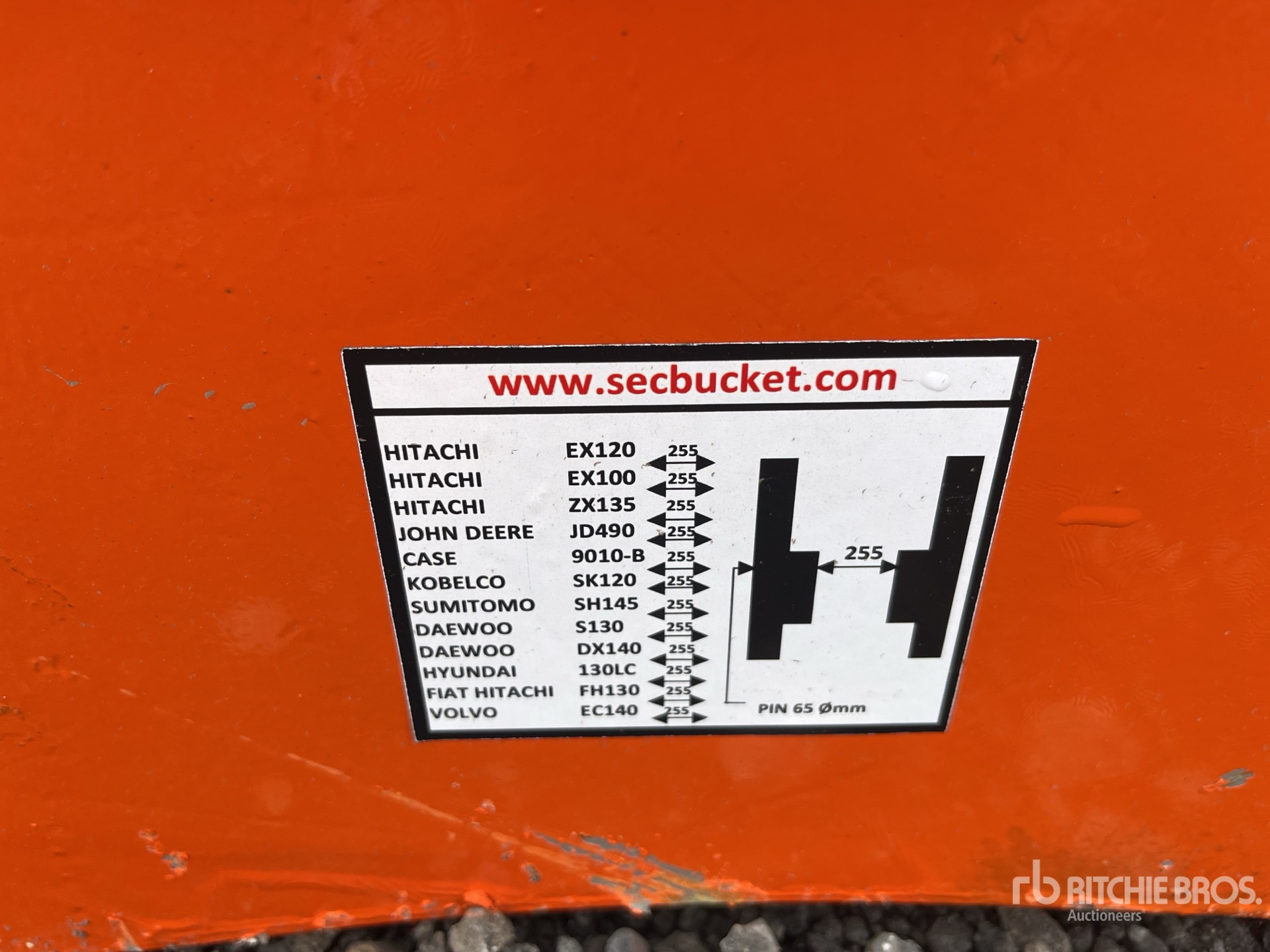 2026 SEC - FITS HITACHI ZX120 (UNUSED)