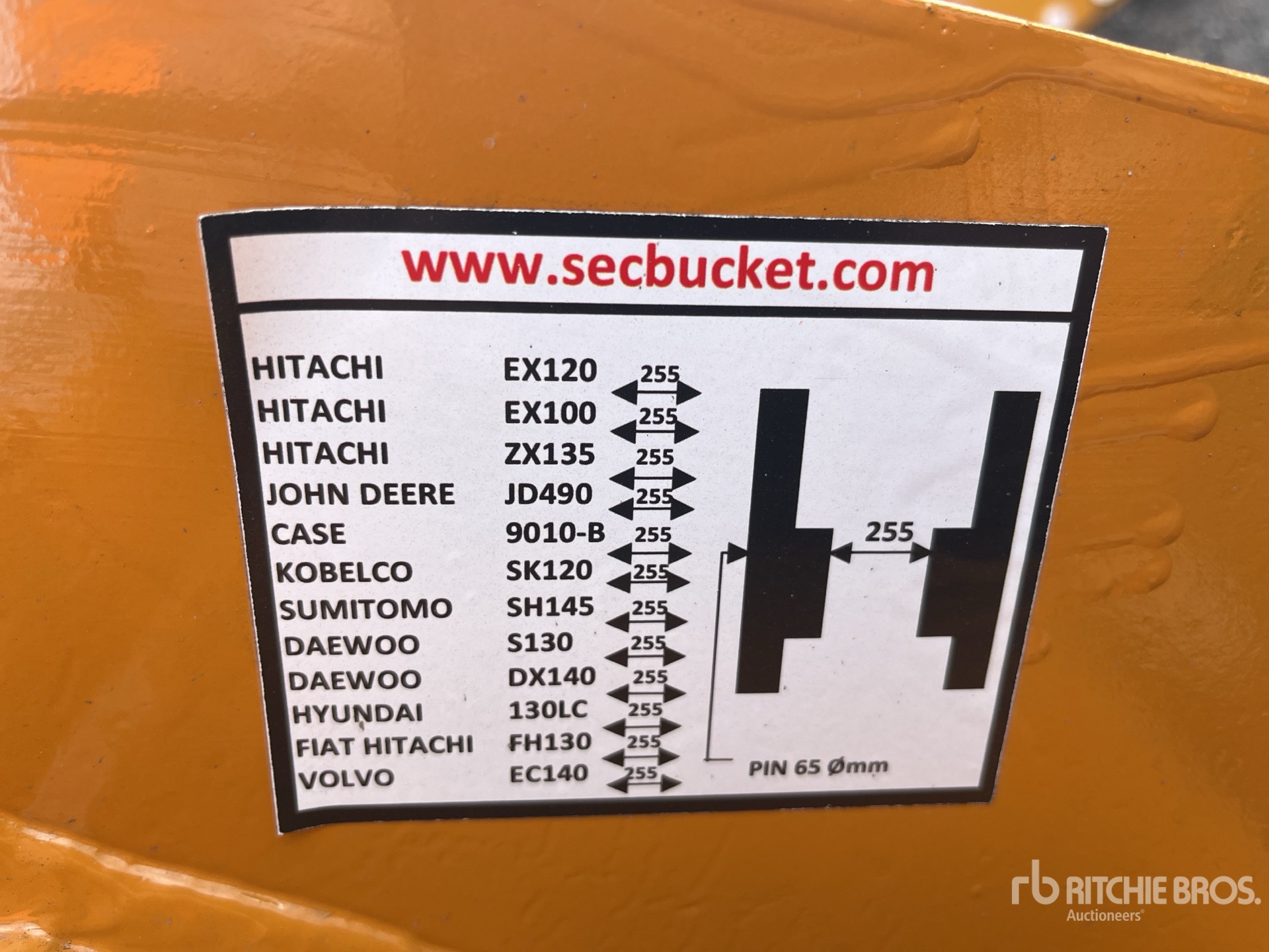 2026 SEC 68 IN DITCHING - FITS HITACHI Z ...