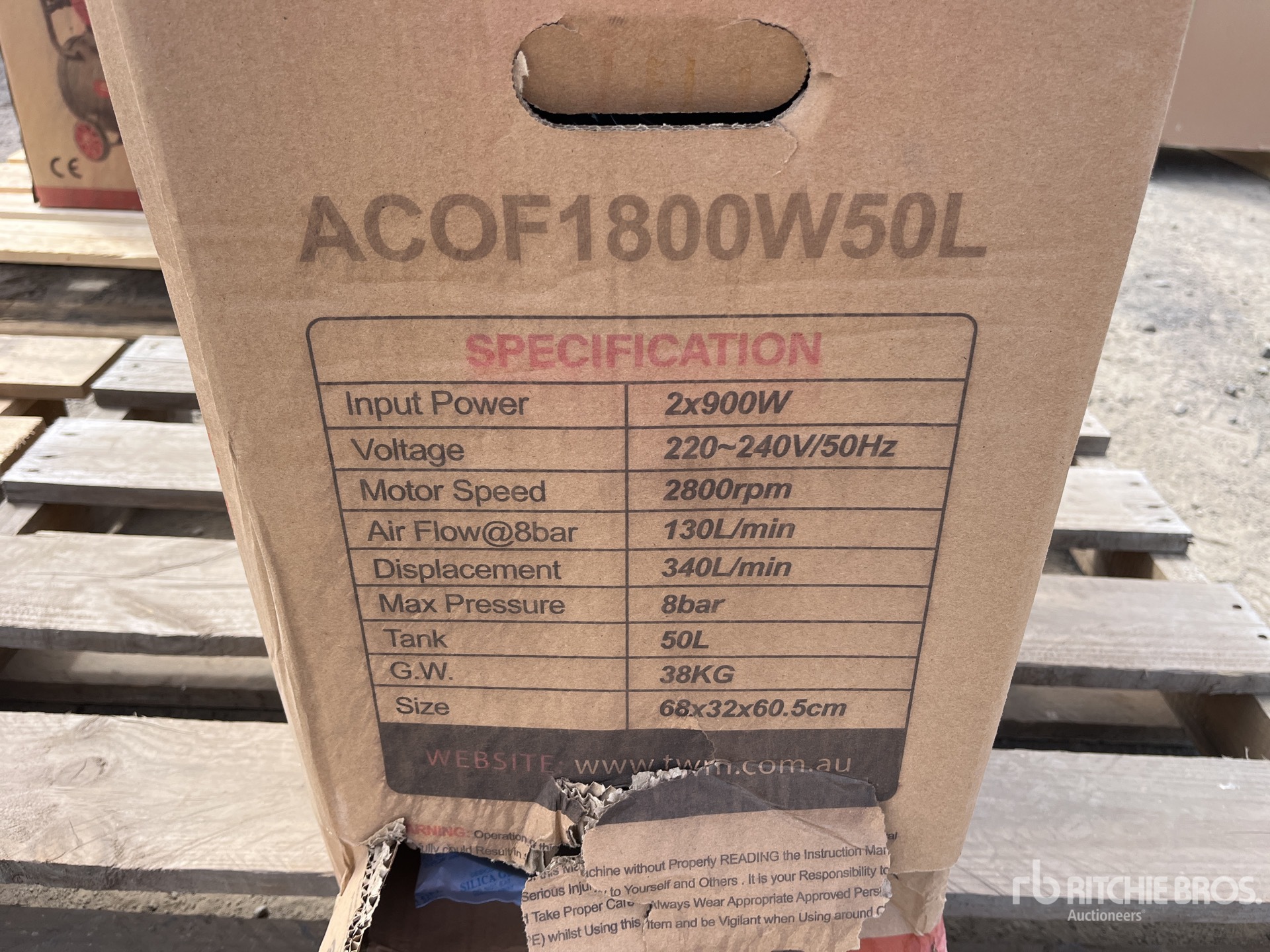Multiquip ACOF1800W50L