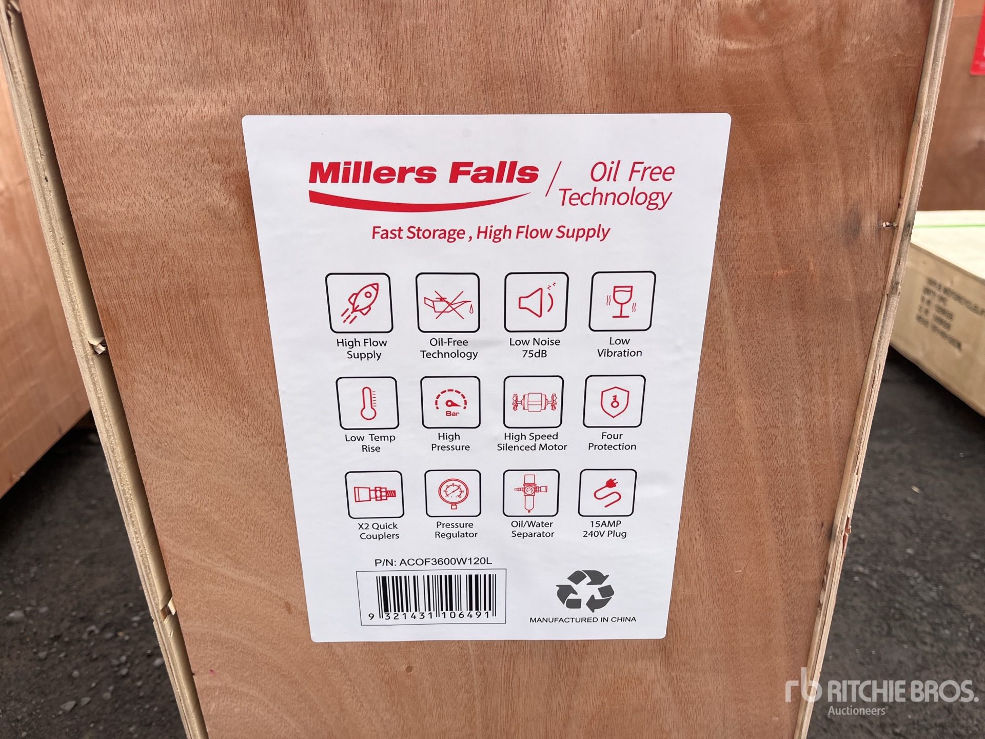 Multiquip ACOF3600W120L