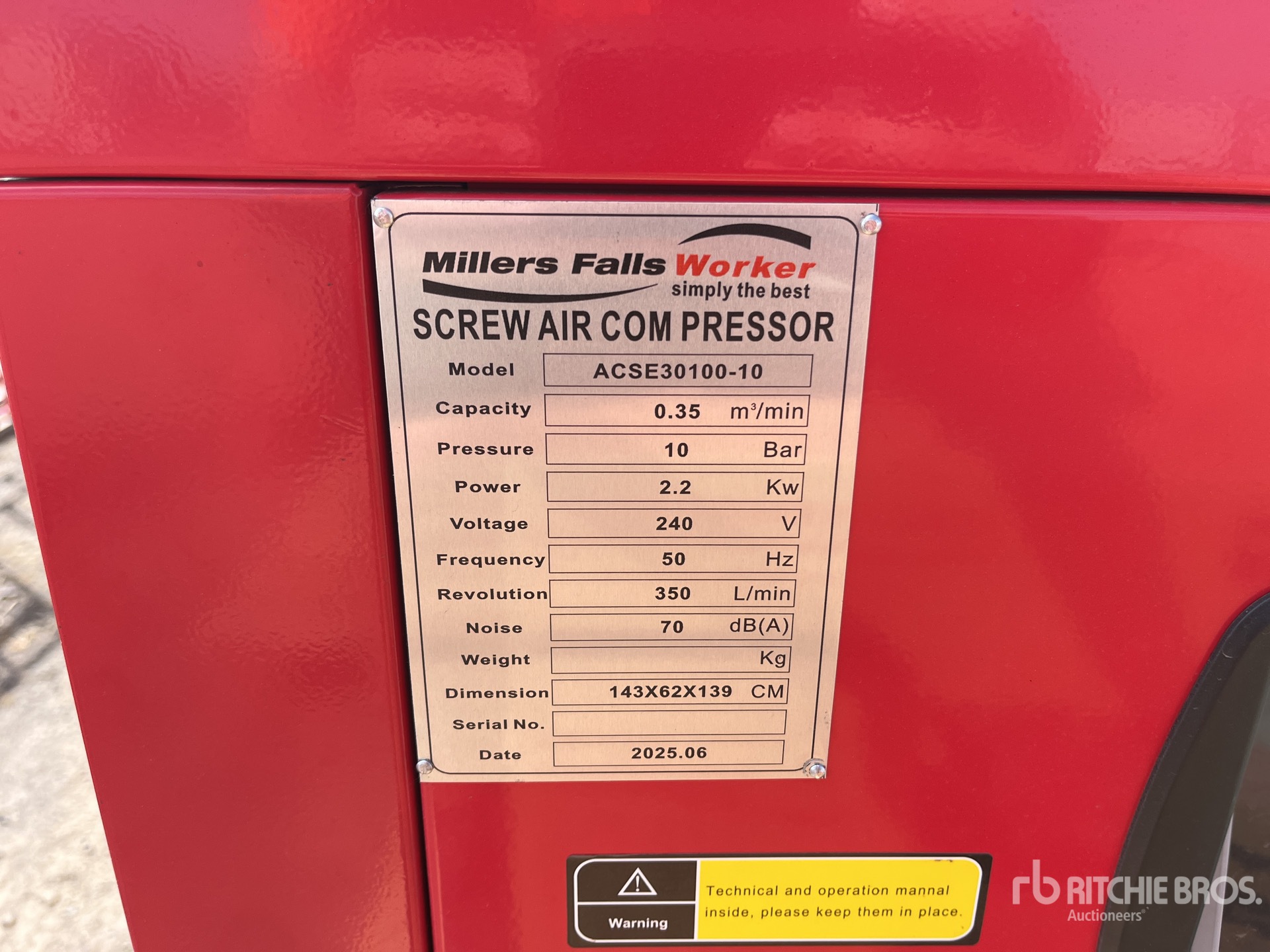 Multiquip ACSE30100-10
