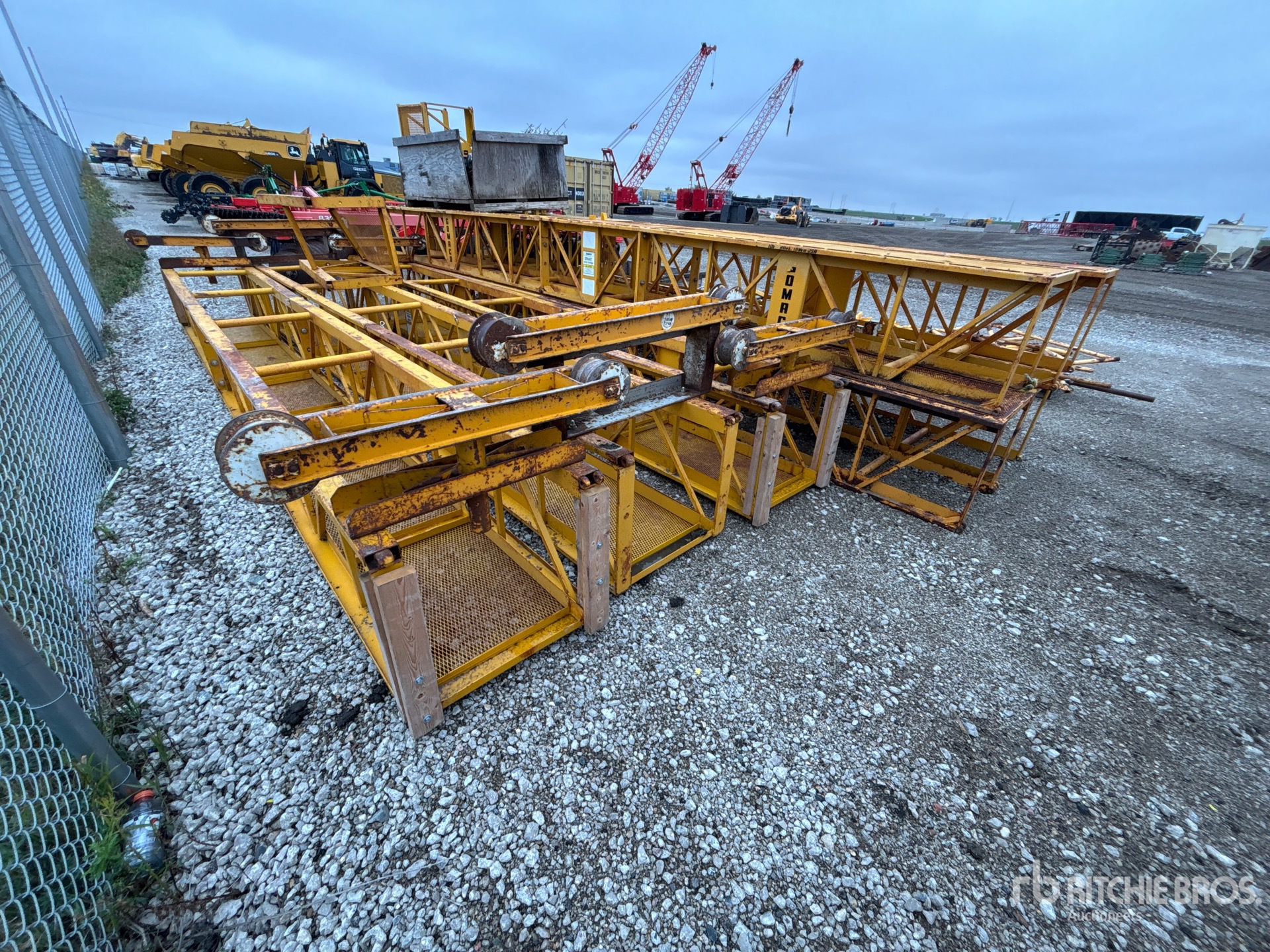 Gomaco QUANTITY OF WORK BRIDGE PARTS