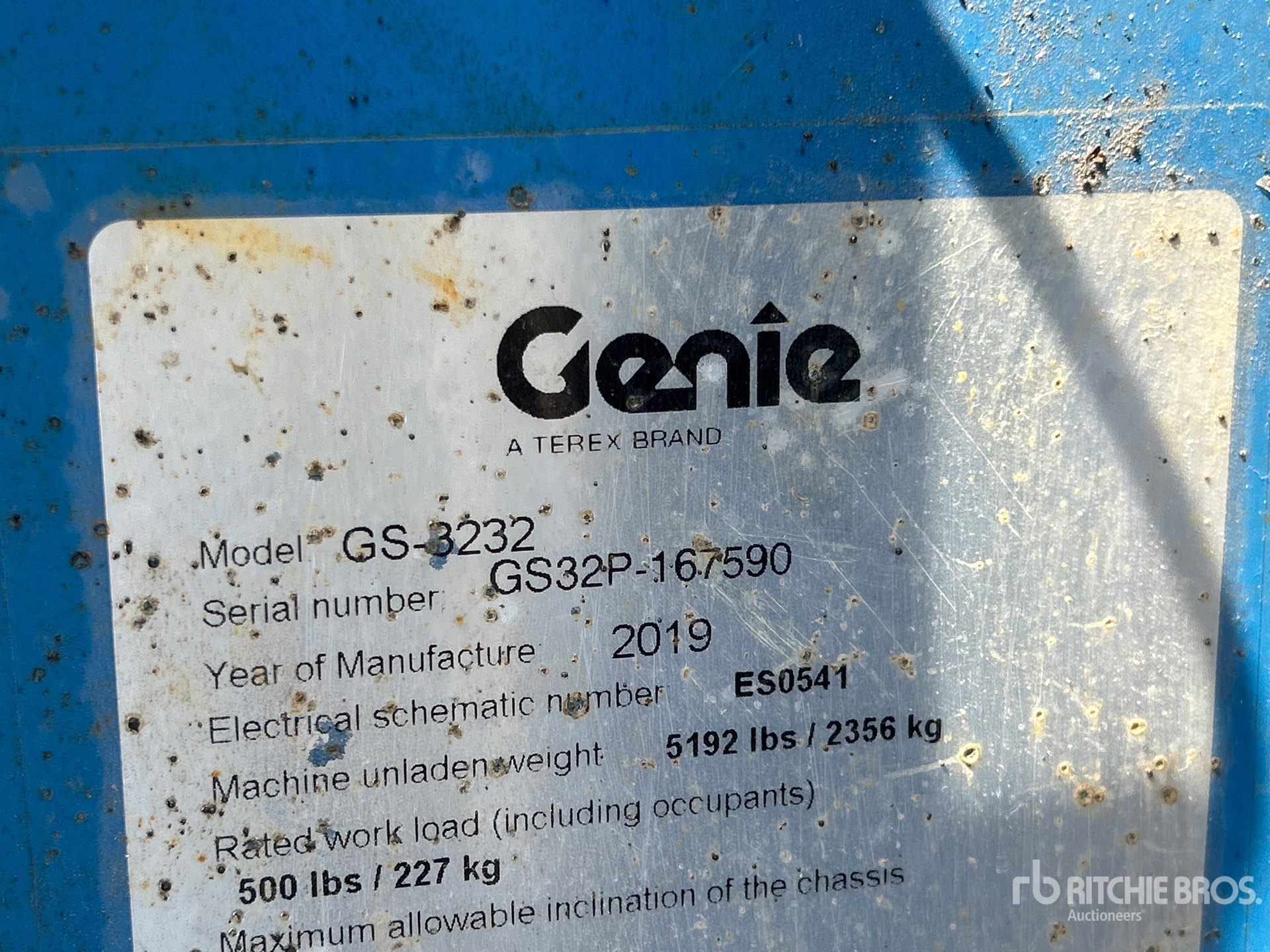 2019 Genie GS-3232