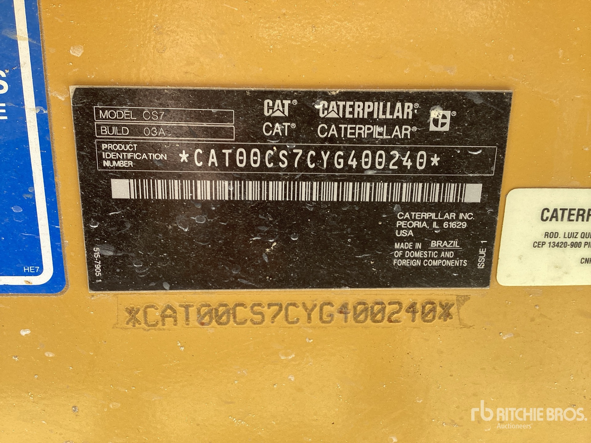 2024 Caterpillar CS7