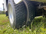 Underbody with Right Rear Drive Tires