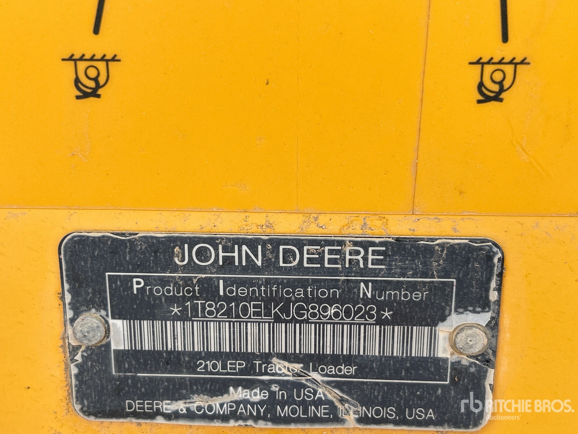 2018 John Deere 210L EP