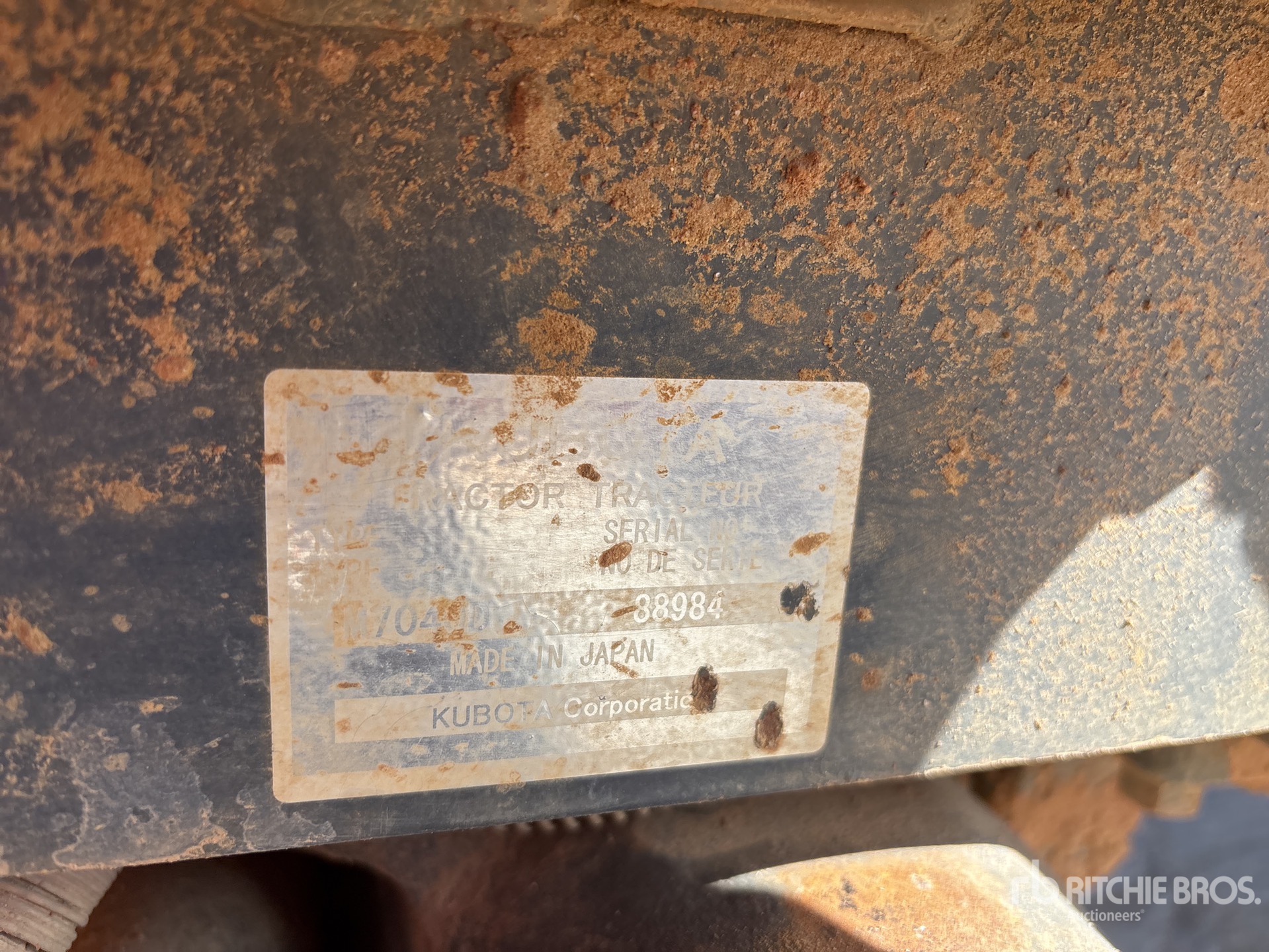 2012 Kubota M7040HD-1