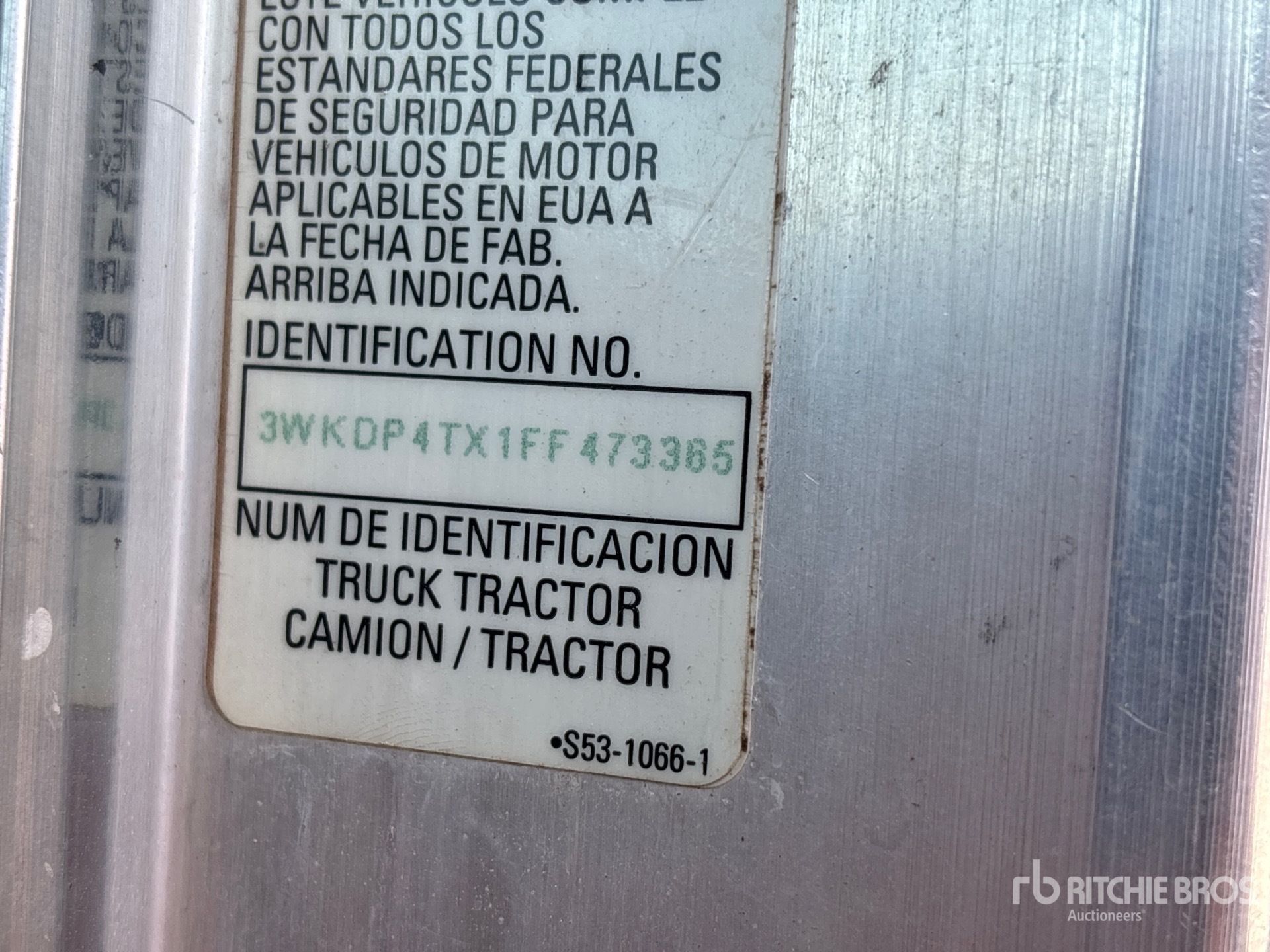 2015 Kenworth T800