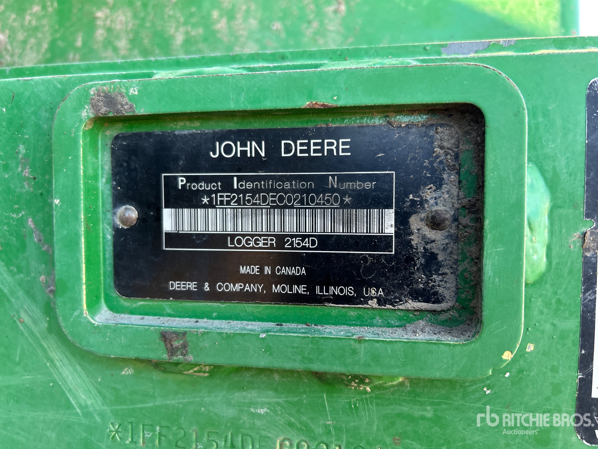 2012 John Deere 2154D
