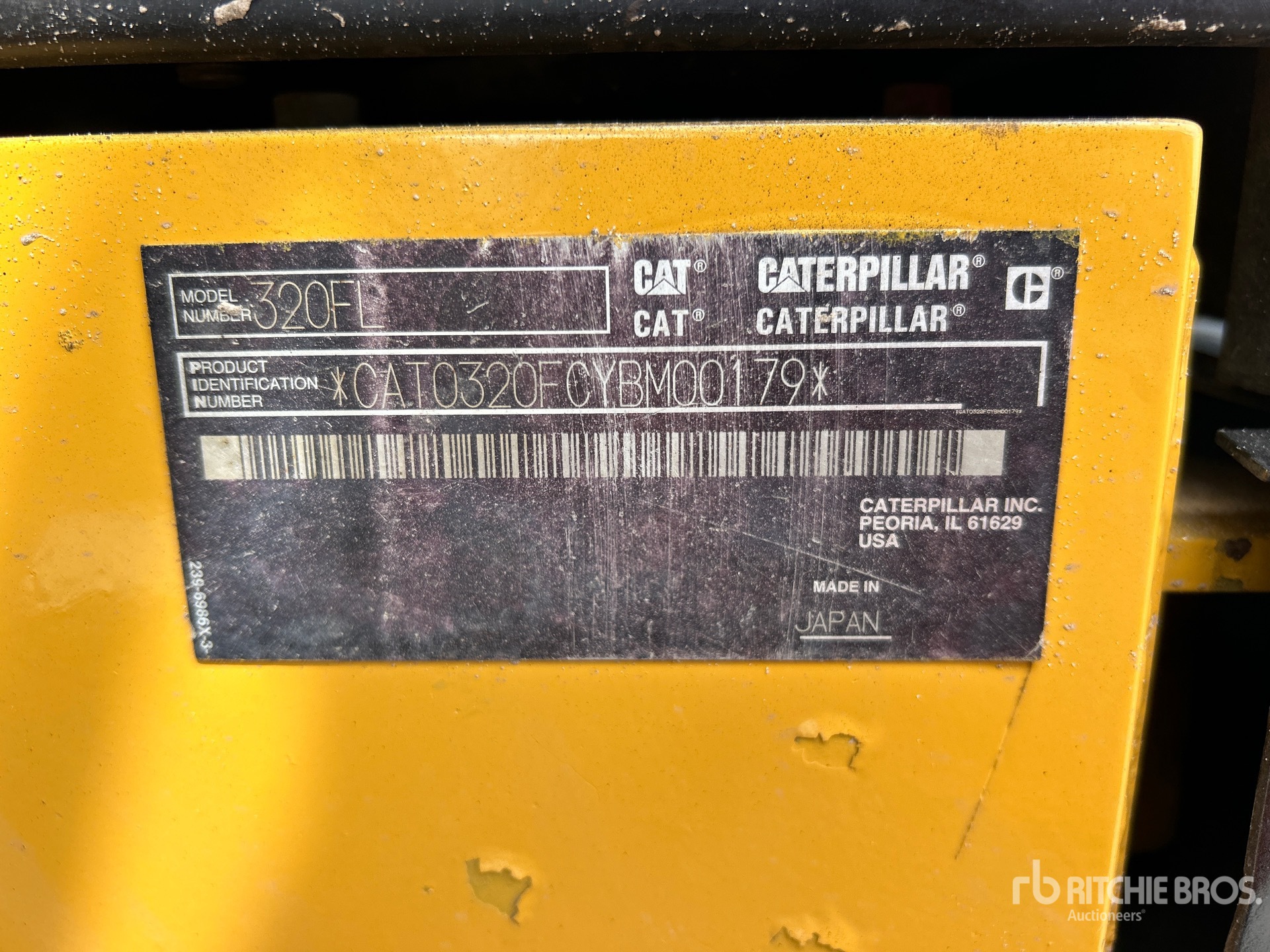 2016 Caterpillar 320F L
