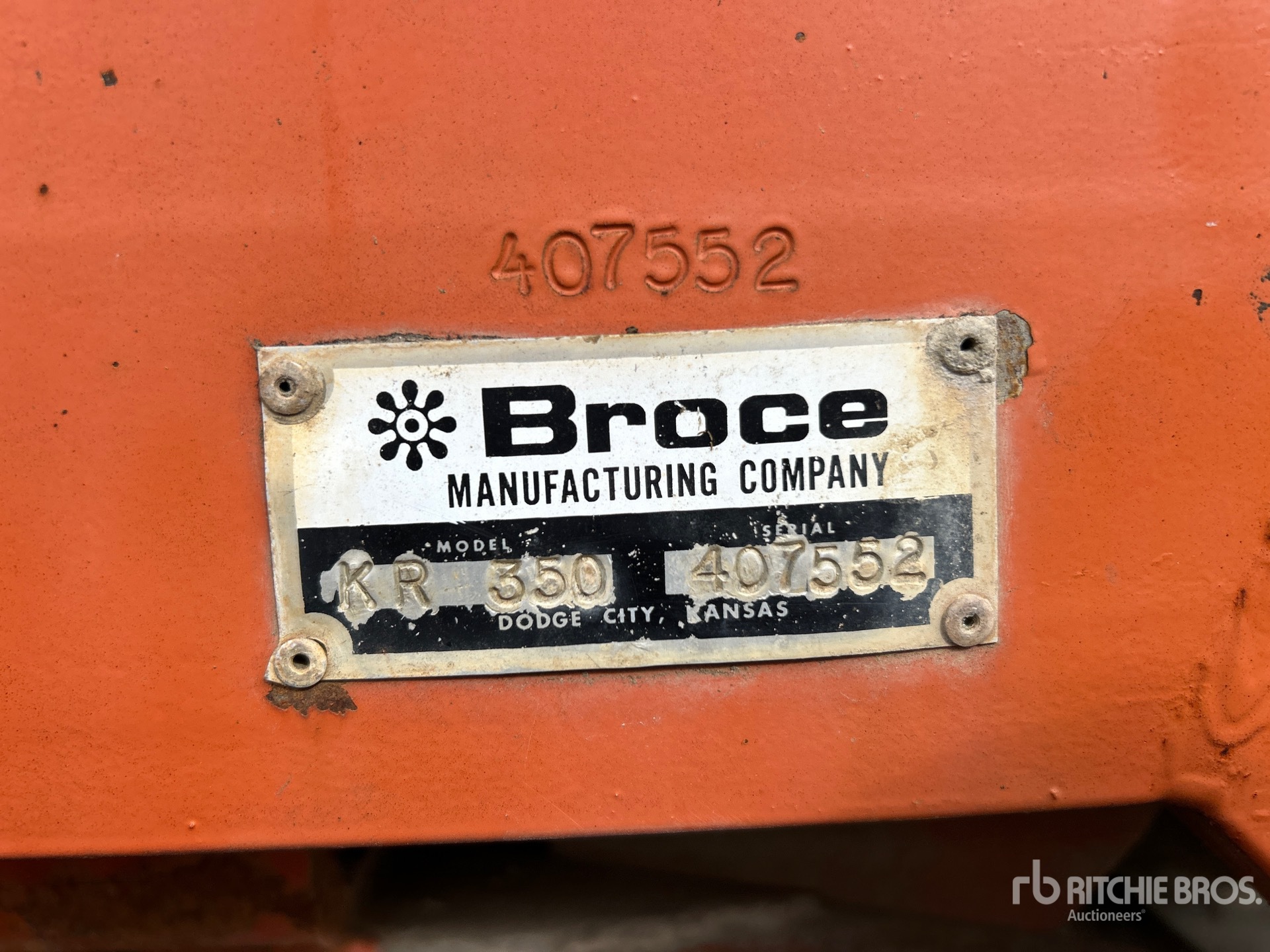 2012 Broce Broom KR350