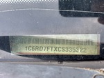 General Appearance with Frame Stamp Serial Number/VIN Photo