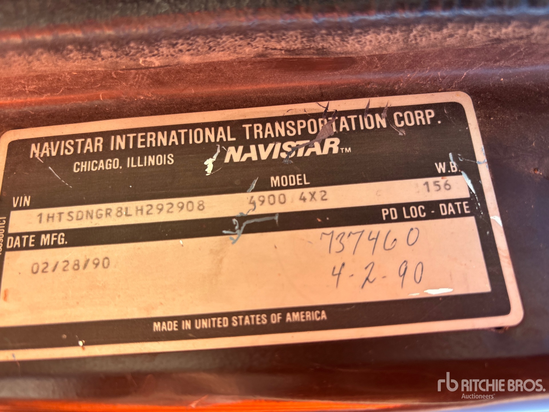 1990 International 4900