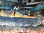 General Appearance with Frame Stamp Serial Number/VIN Photo