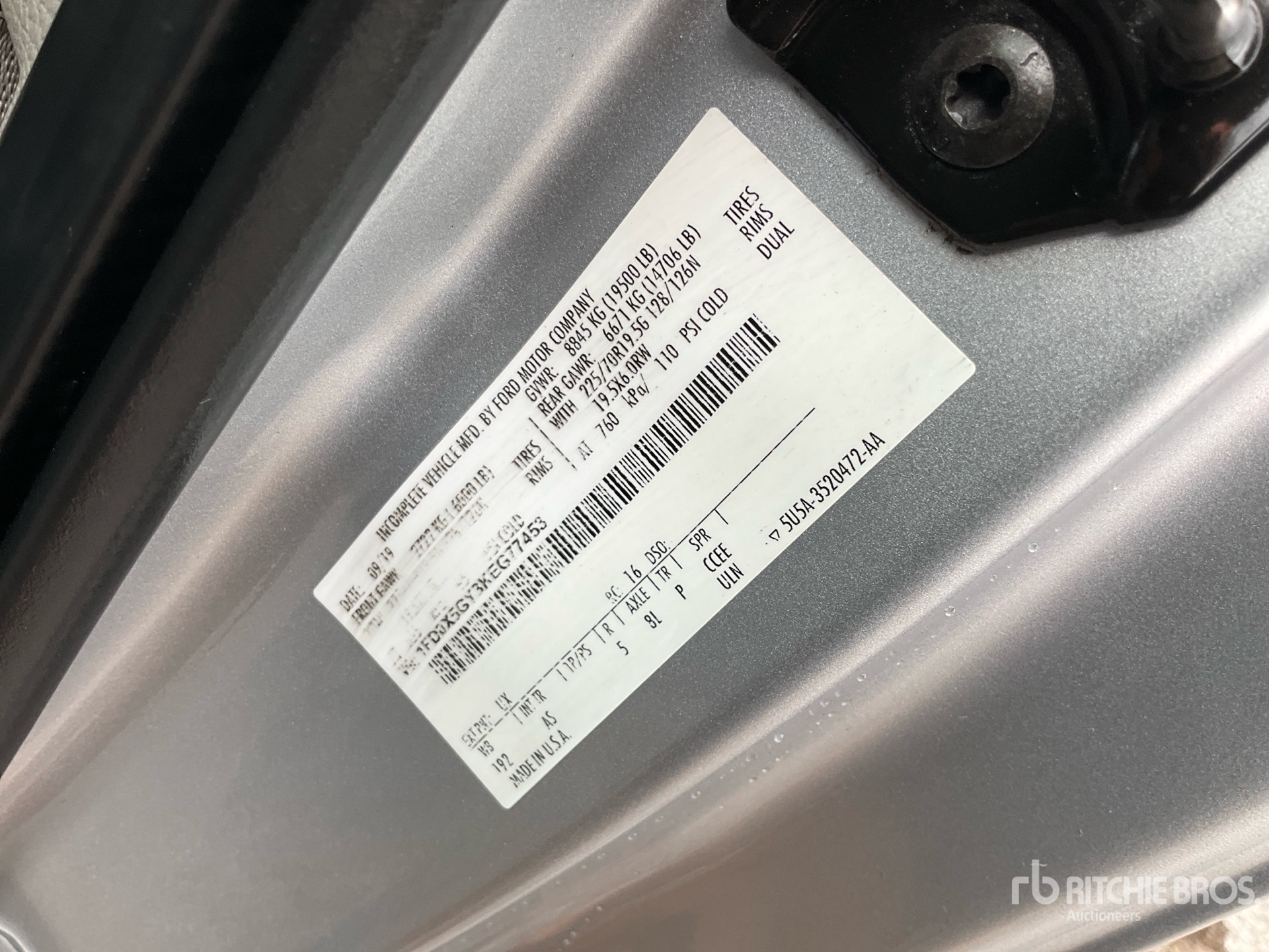 2019 Ford F-550