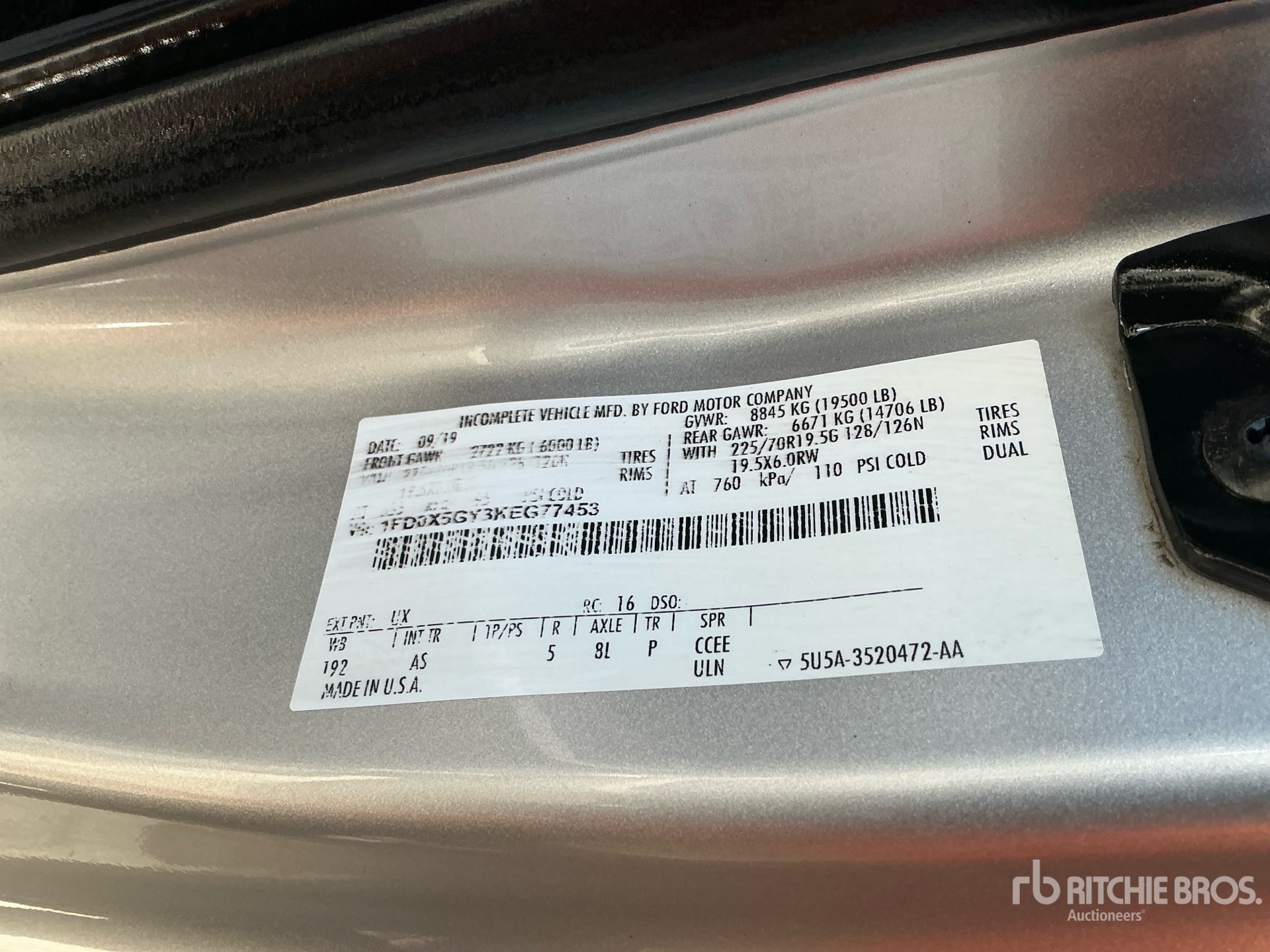 2019 Ford F-550