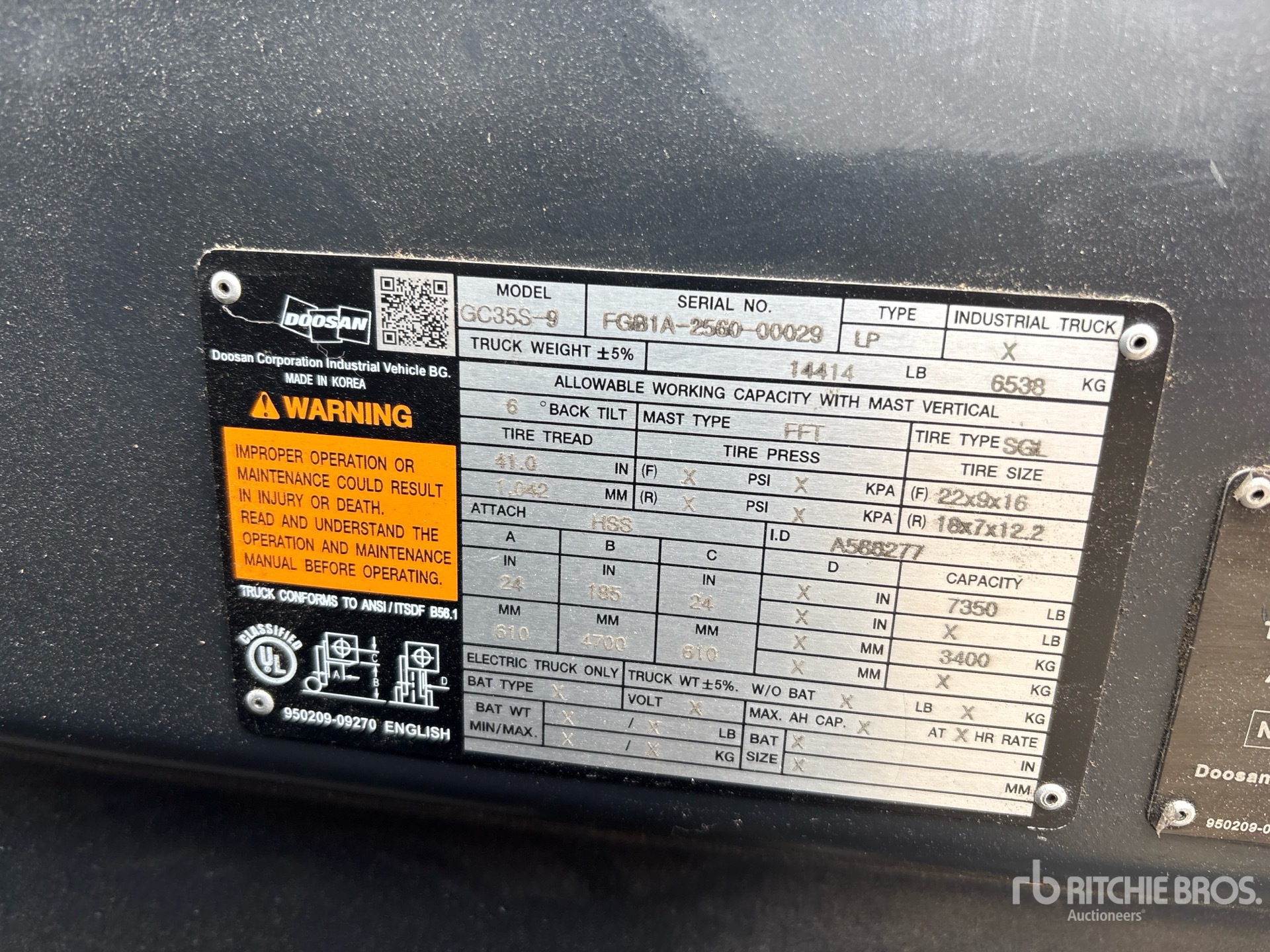 Doosan GC35S9