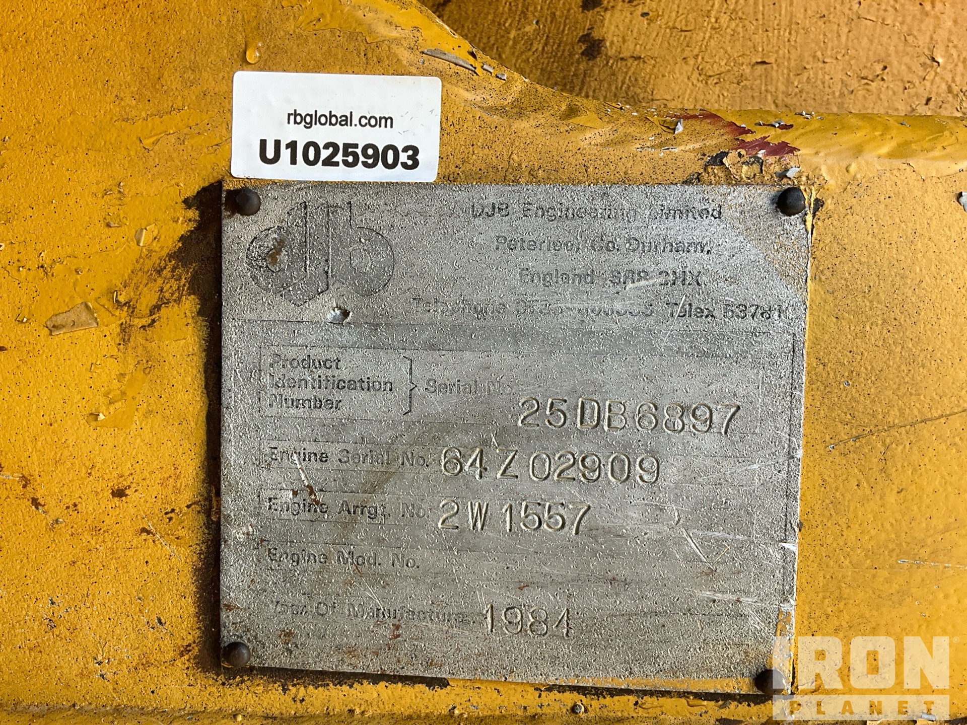 1984 Caterpillar D25C