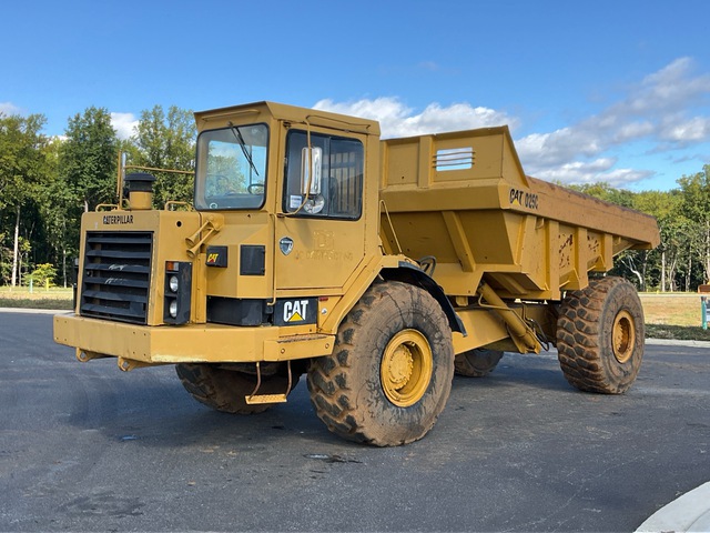 1984 Cat D25C DJB manufactured data plate Haul Truck