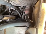 Engine with A/C Compressor