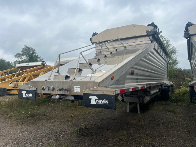 2018 Travis Body  S/102 46 ft Tri/A Aluminum Belly Dump Trailer