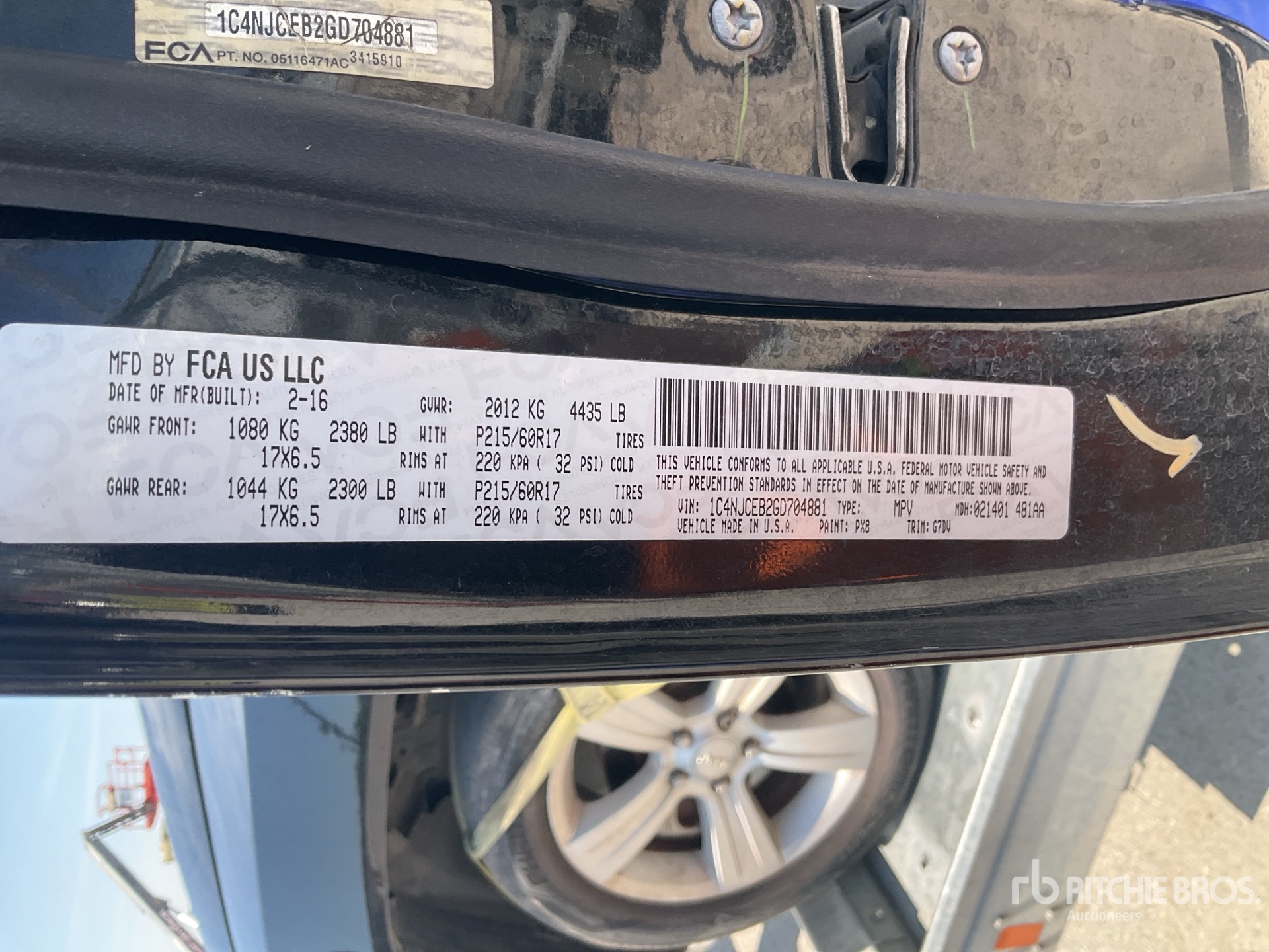 2016 Jeep COMPASS