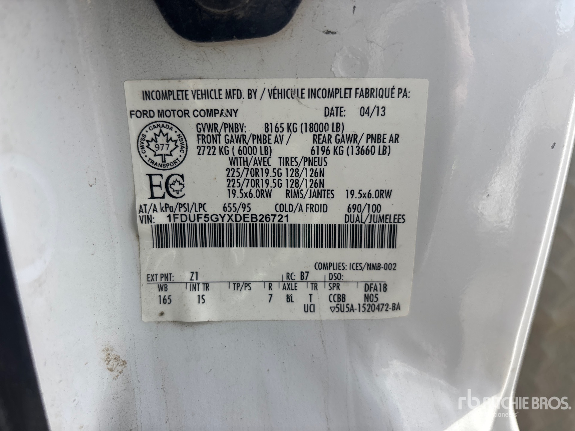 2013 Ford F-550