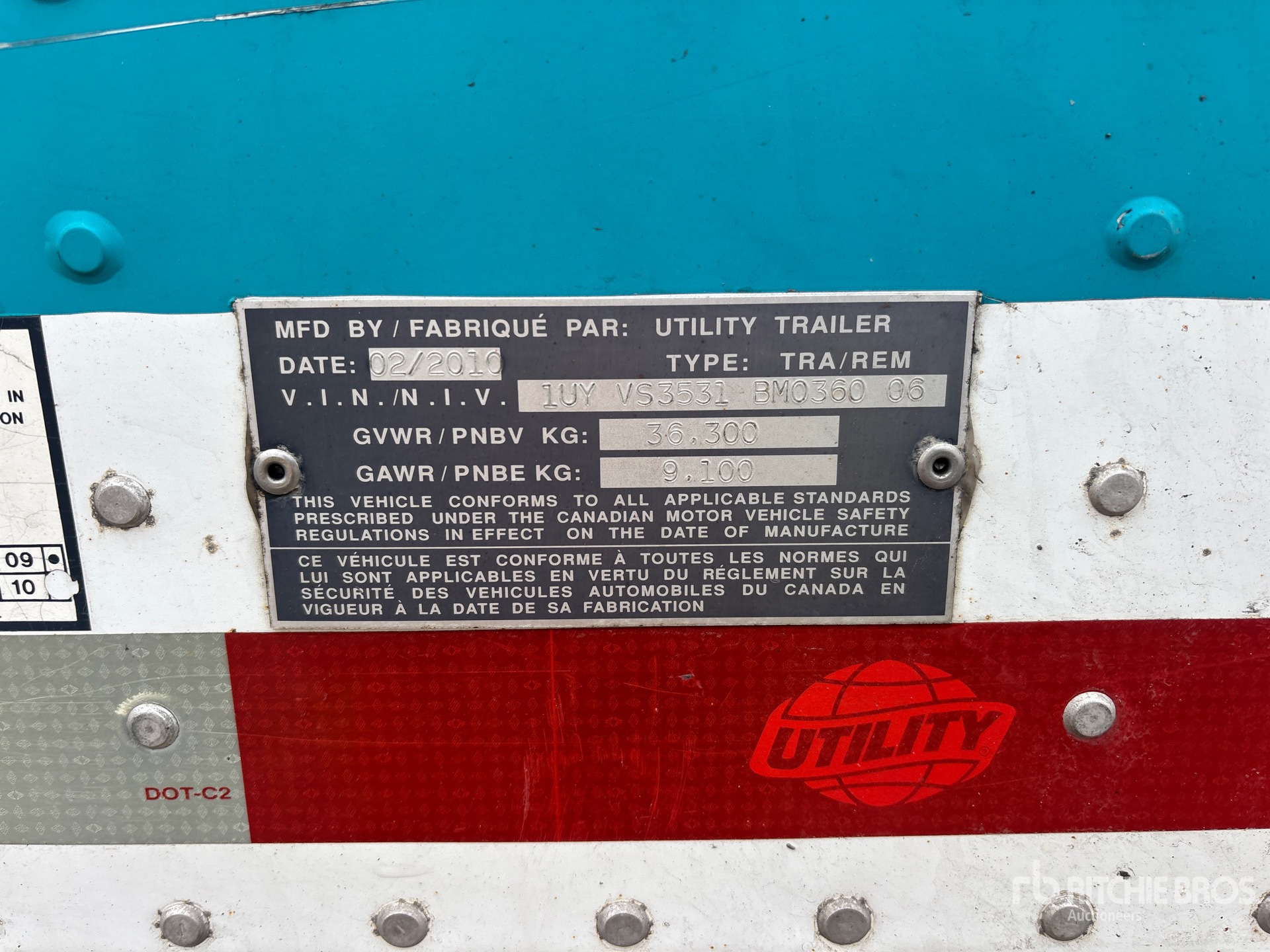 2011 Utility VS3RA