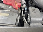 Engine with A/C Compressor