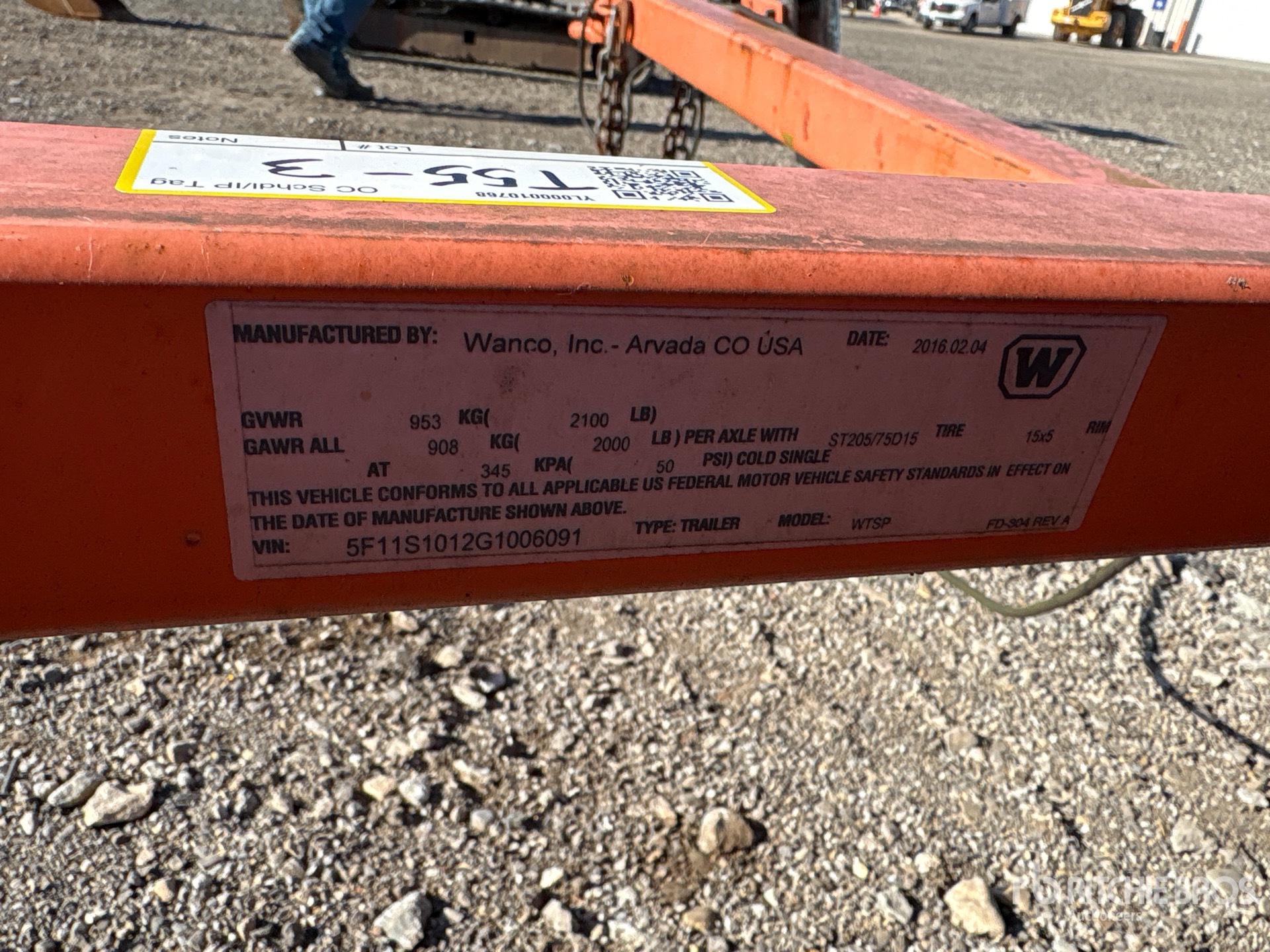 2016 Wanco  WTSP55-LSA
