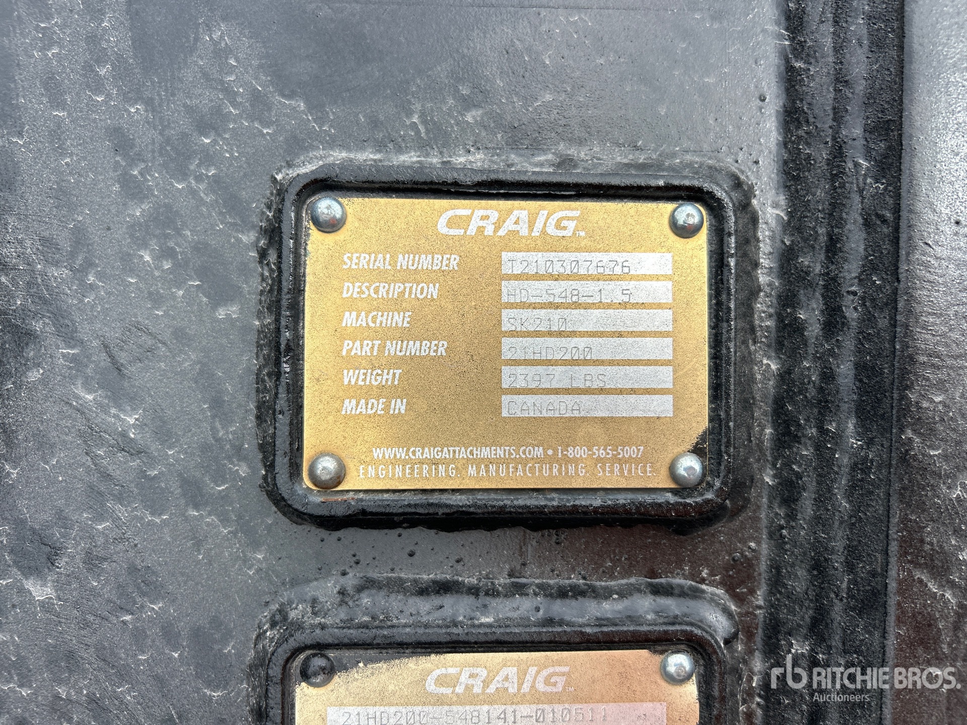Craig 48 IN 1.5 CYD DIGGING - FITS KO ...