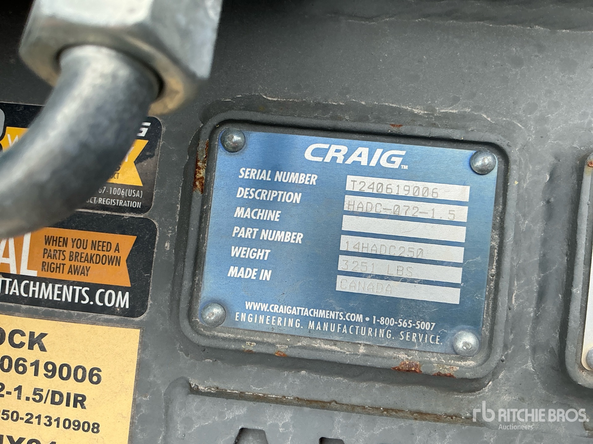 Craig Hydraulic Tilting - Fits Volvo  ...