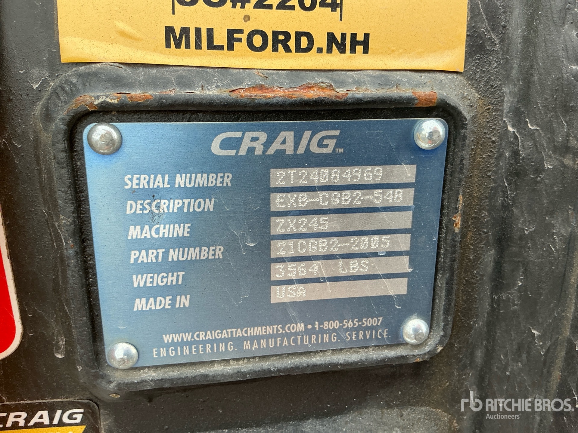 Craig 48 in 1.25 cyd Trenching - Fits ...
