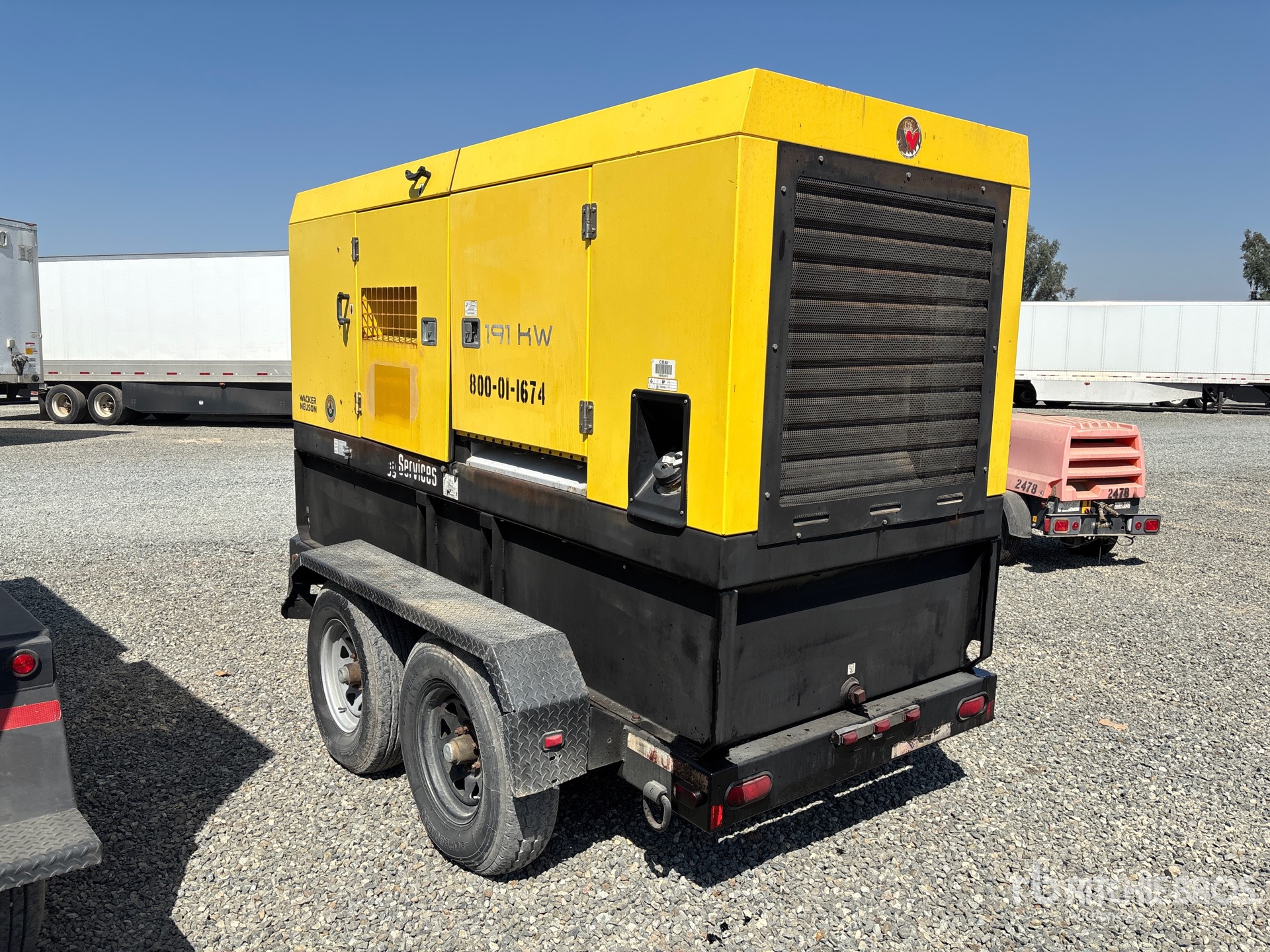2013 Wacker Neuson 191 KW MOBILE
