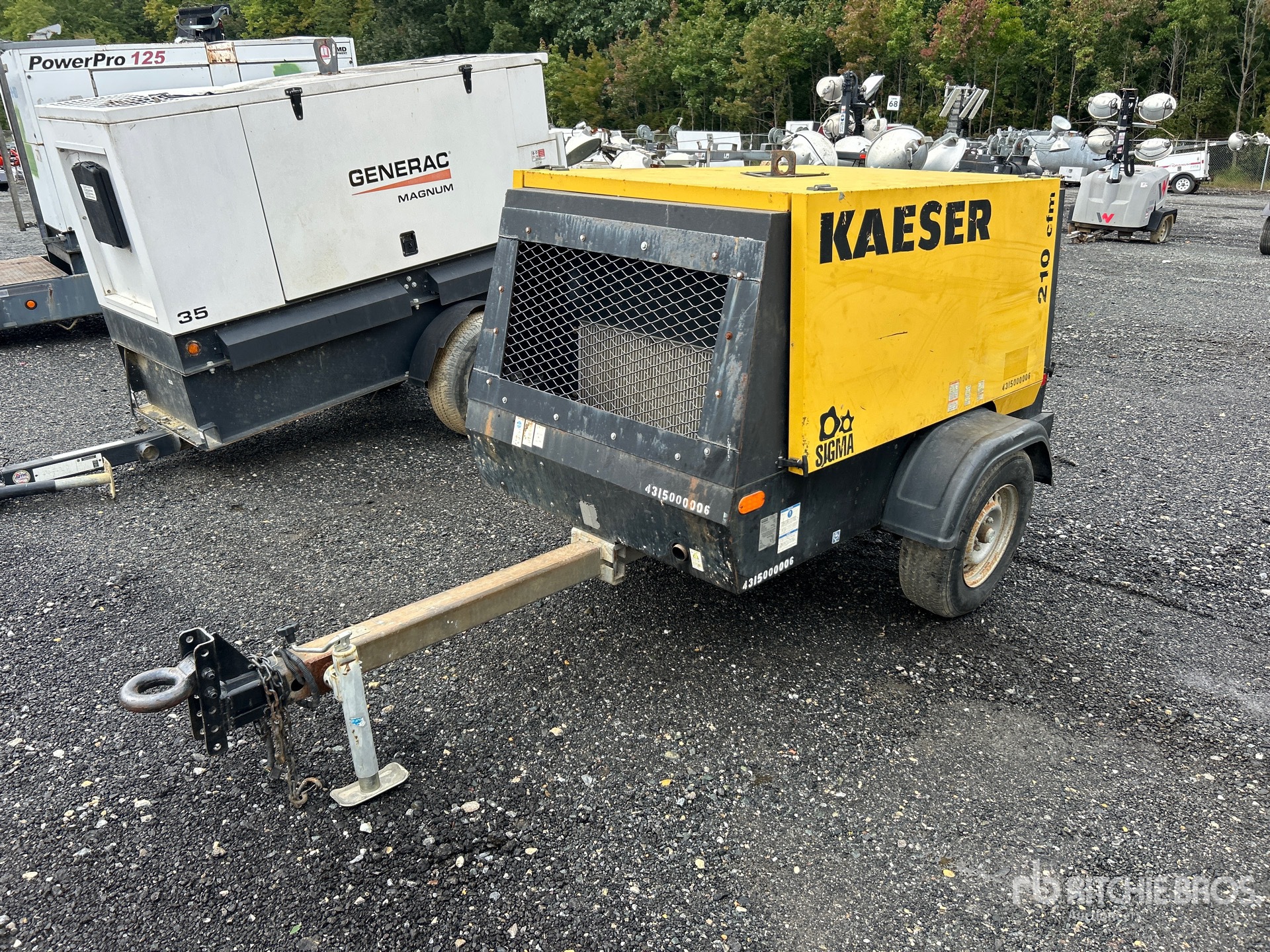 Photo of 2009 Kaeser 210 cfm Mobile