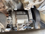 Engine with A/C Compressor