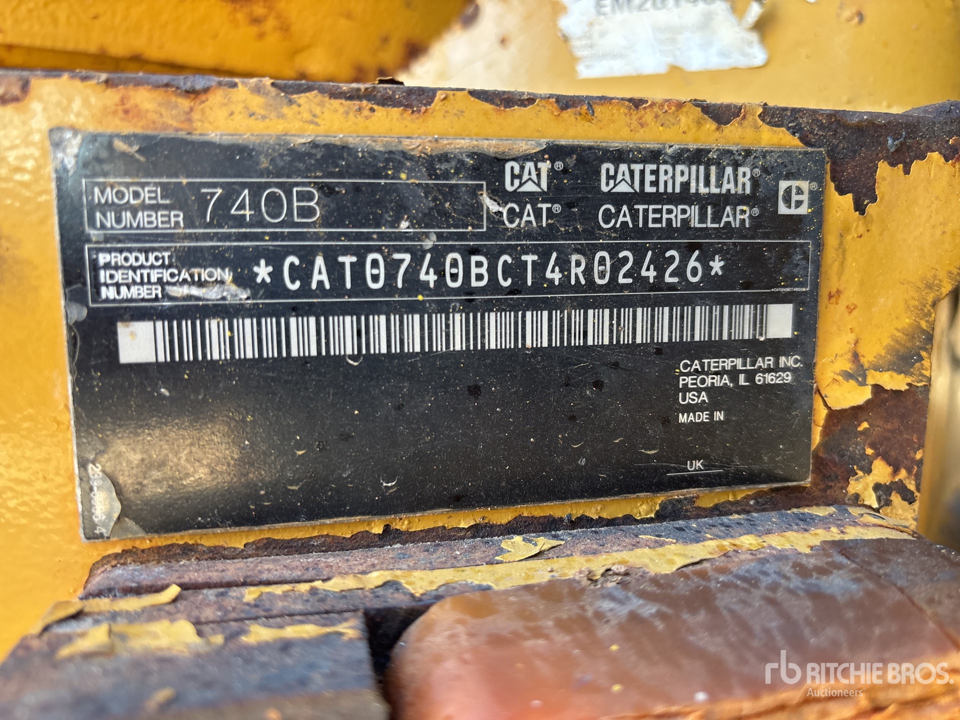 2014 Caterpillar 740B