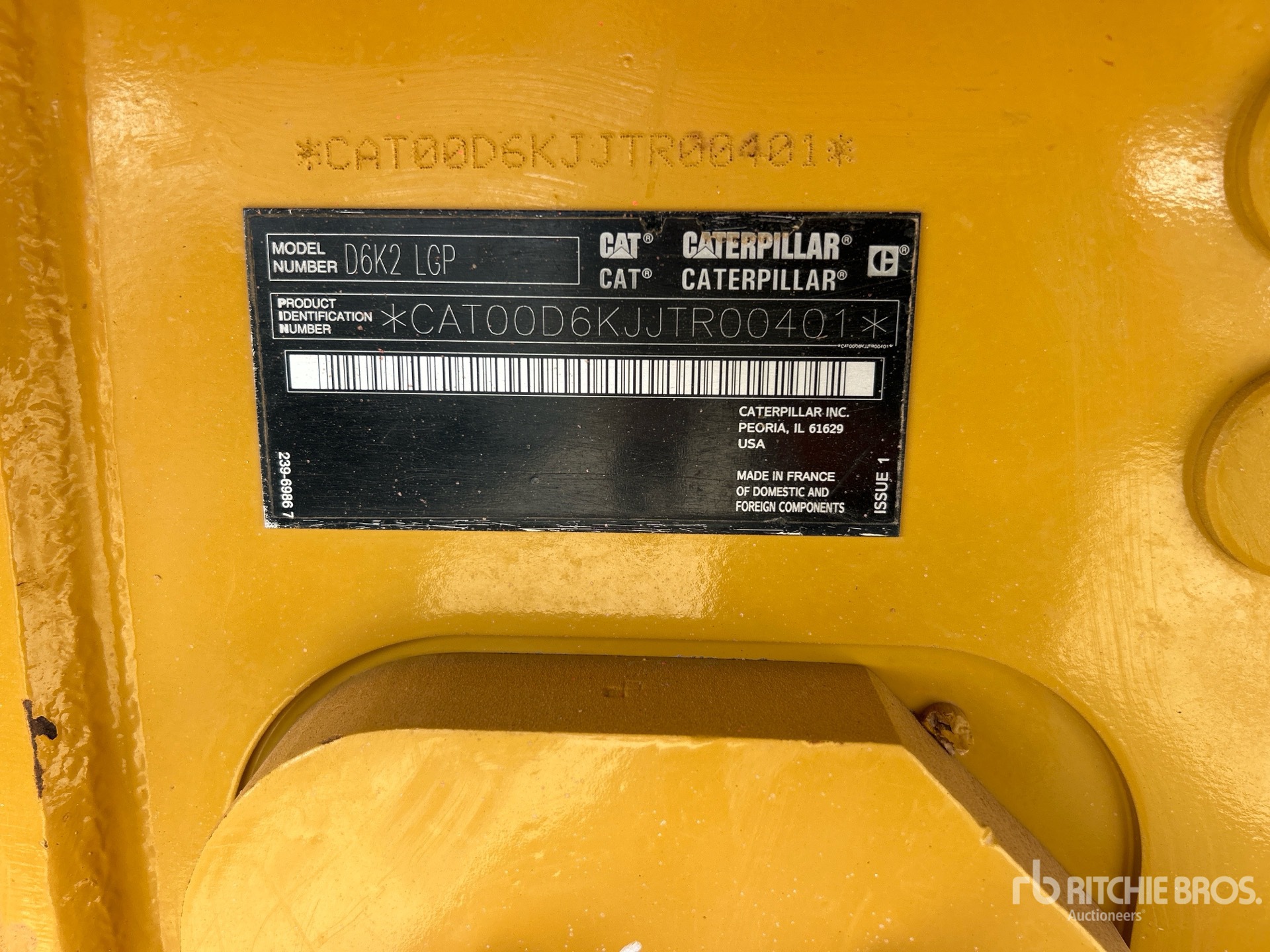 2016 Caterpillar D6K2 LGP