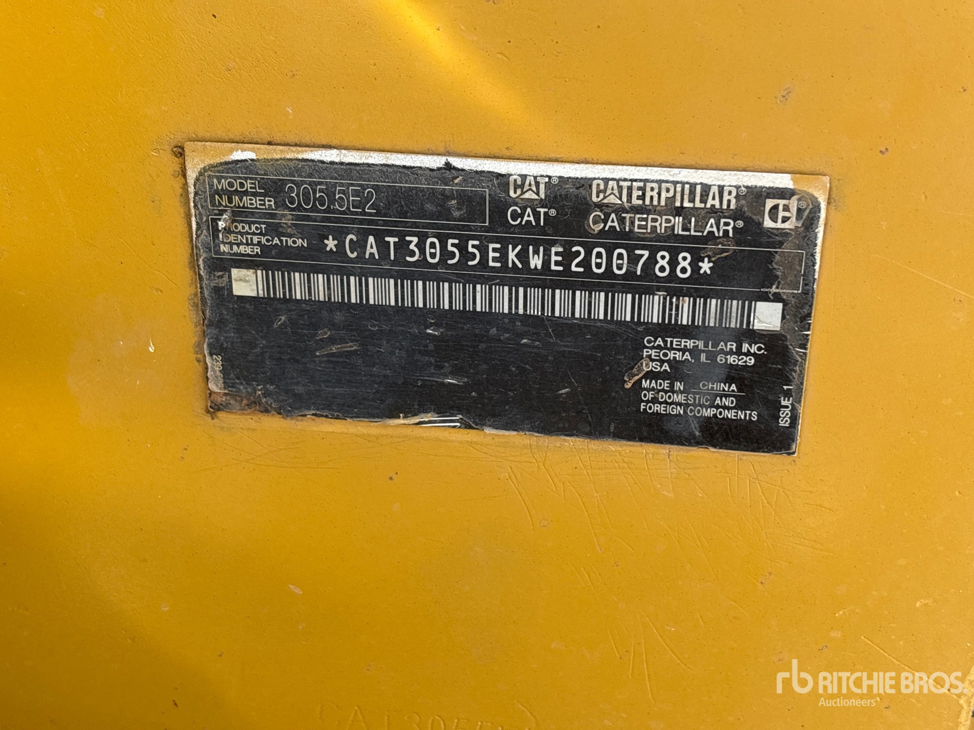 2016 Caterpillar 305.5E2