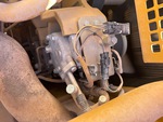Engine with A/C Compressor