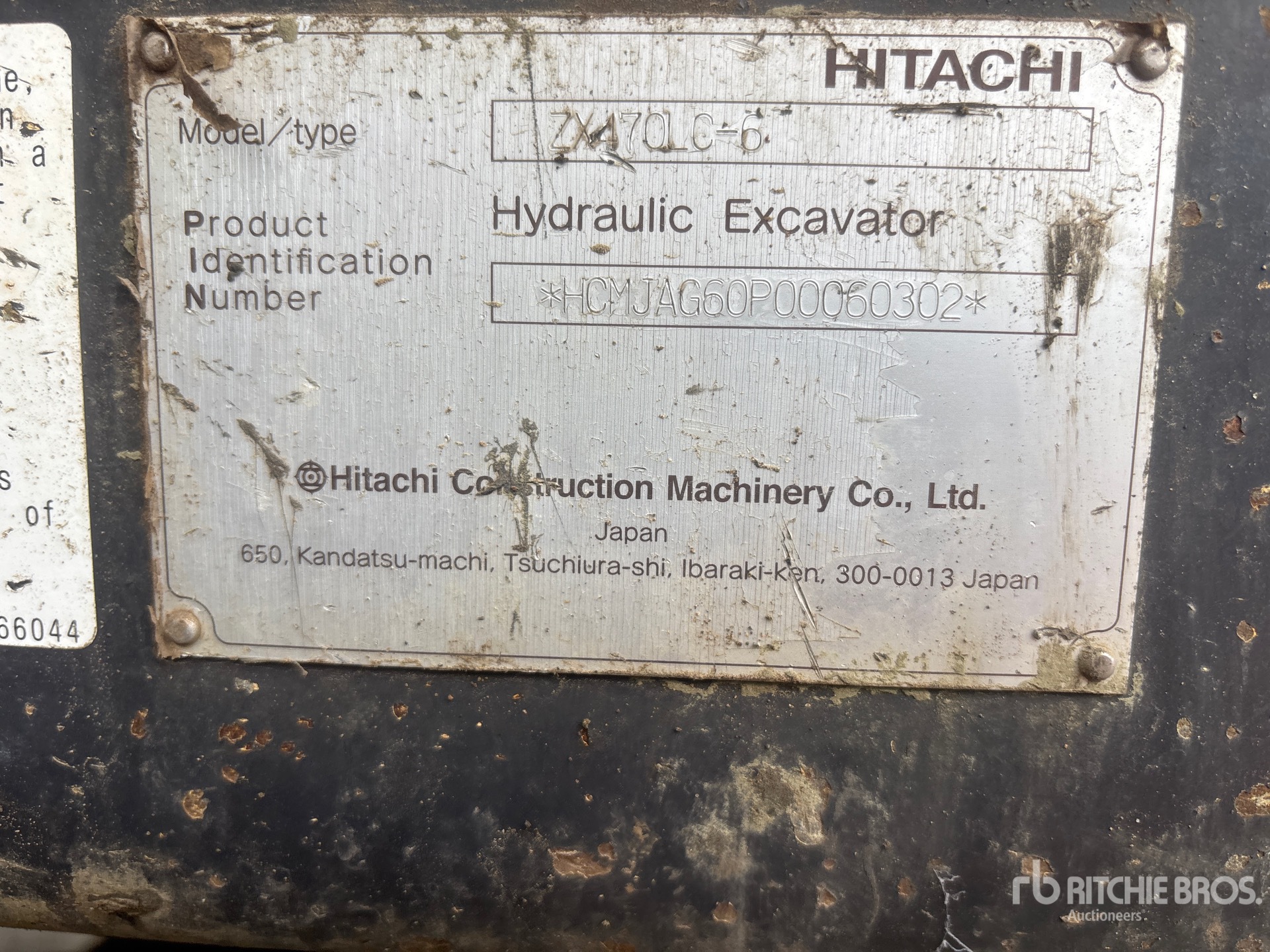 2017 Hitachi ZX470LC-6