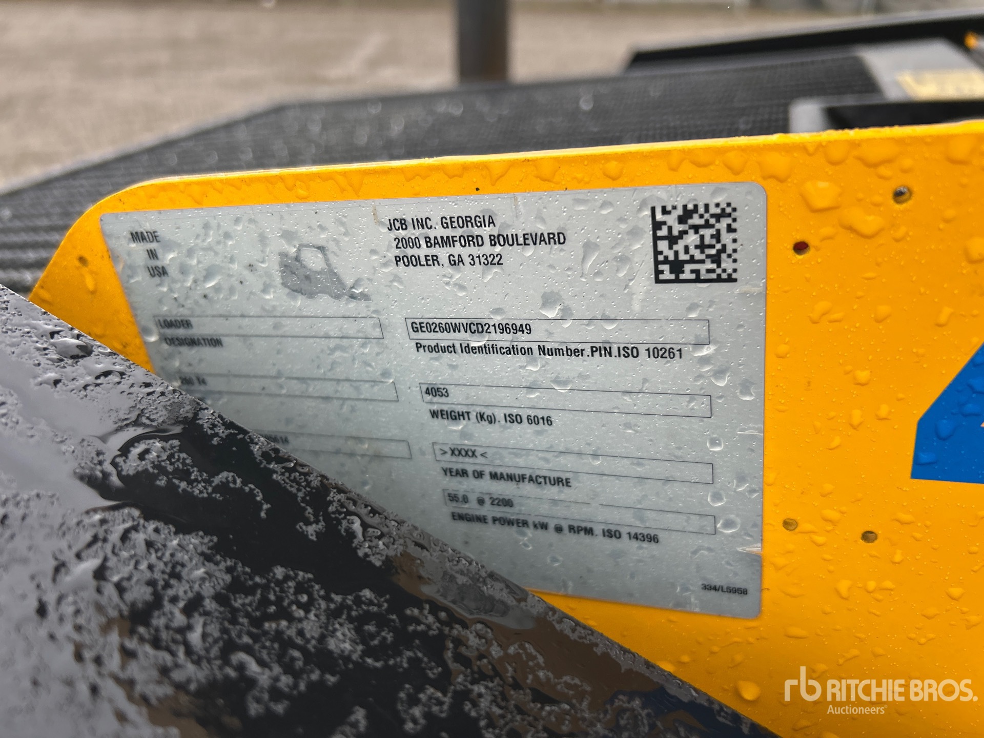2014 JCB 260 T4