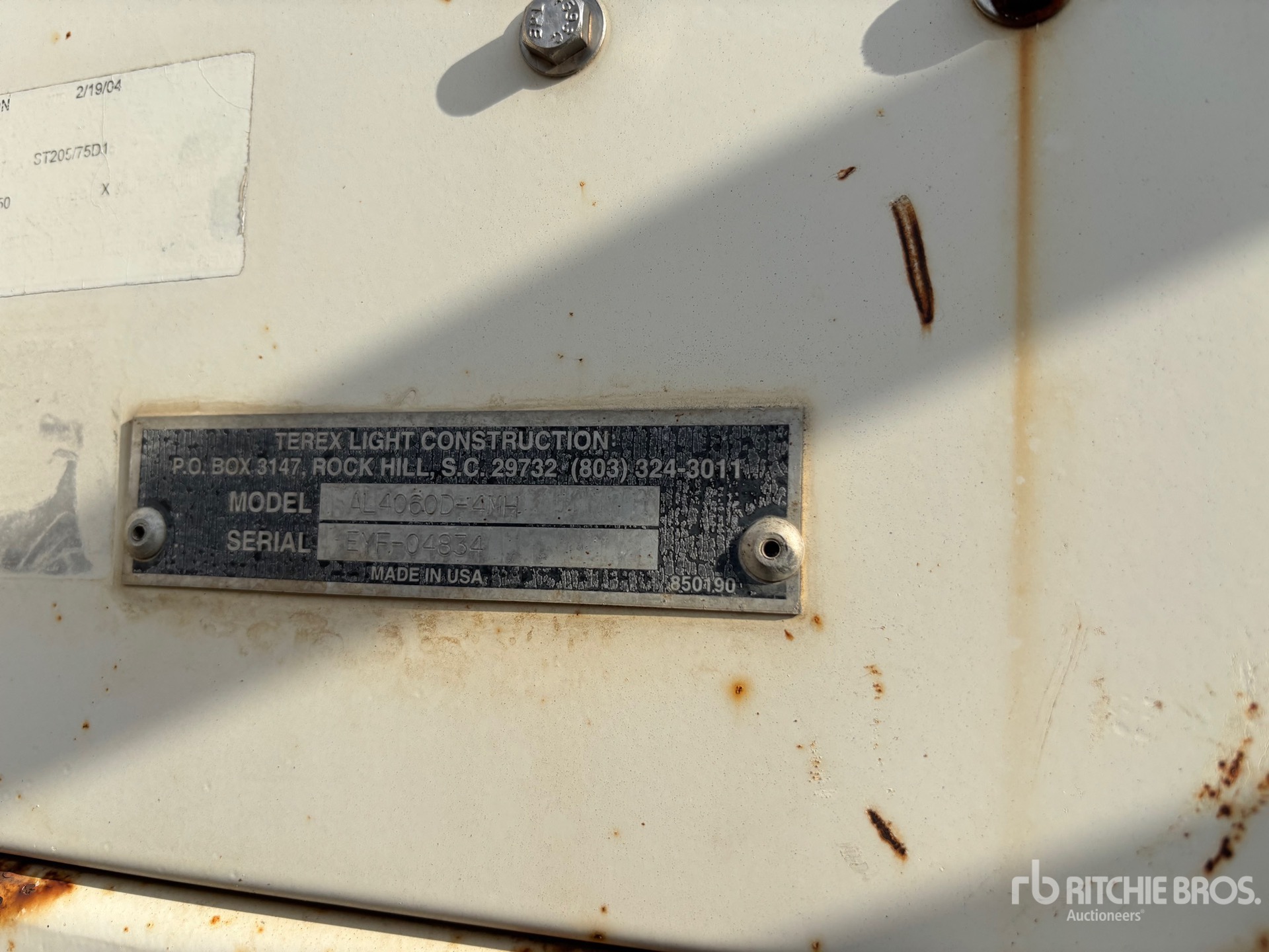 2004 Terex AL4060D-4MH